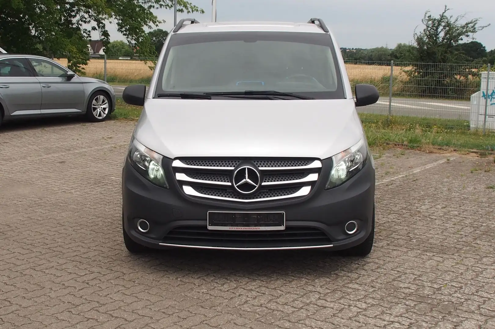 Mercedes-Benz Vito Kasten 111 CDI FWD lang/ MX Transporter Plateado - 2