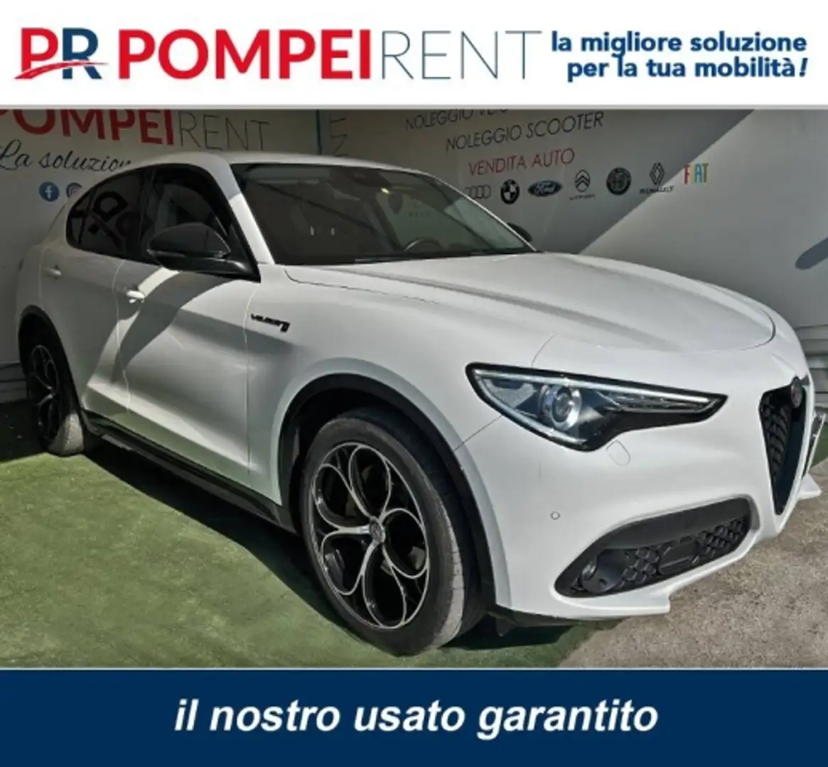Alfa Romeo Stelvio 2.2 t Veloce Q4 210cv auto Bianco - 1