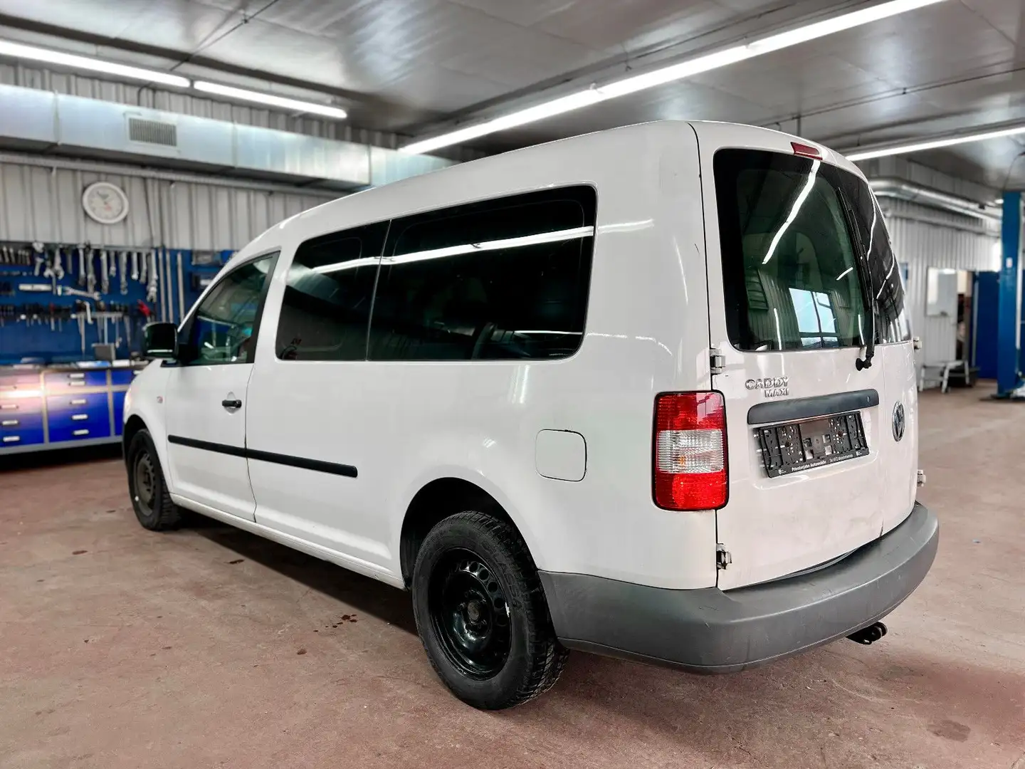 Volkswagen Caddy Maxi Kombi Weiß - 2
