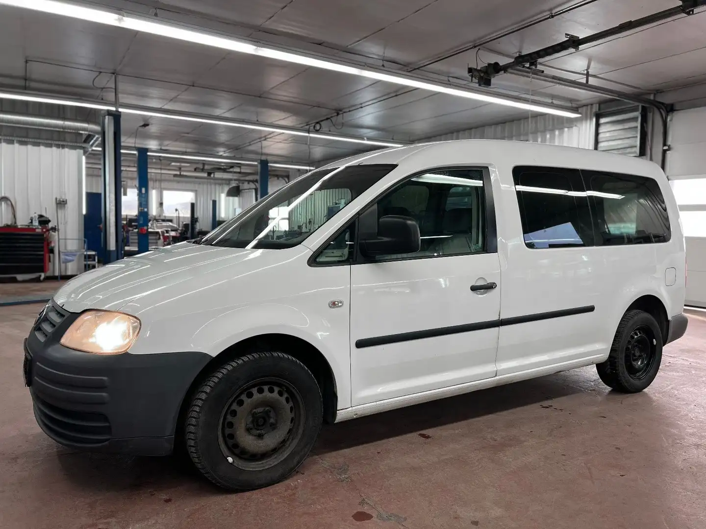 Volkswagen Caddy Maxi Kombi Weiß - 1
