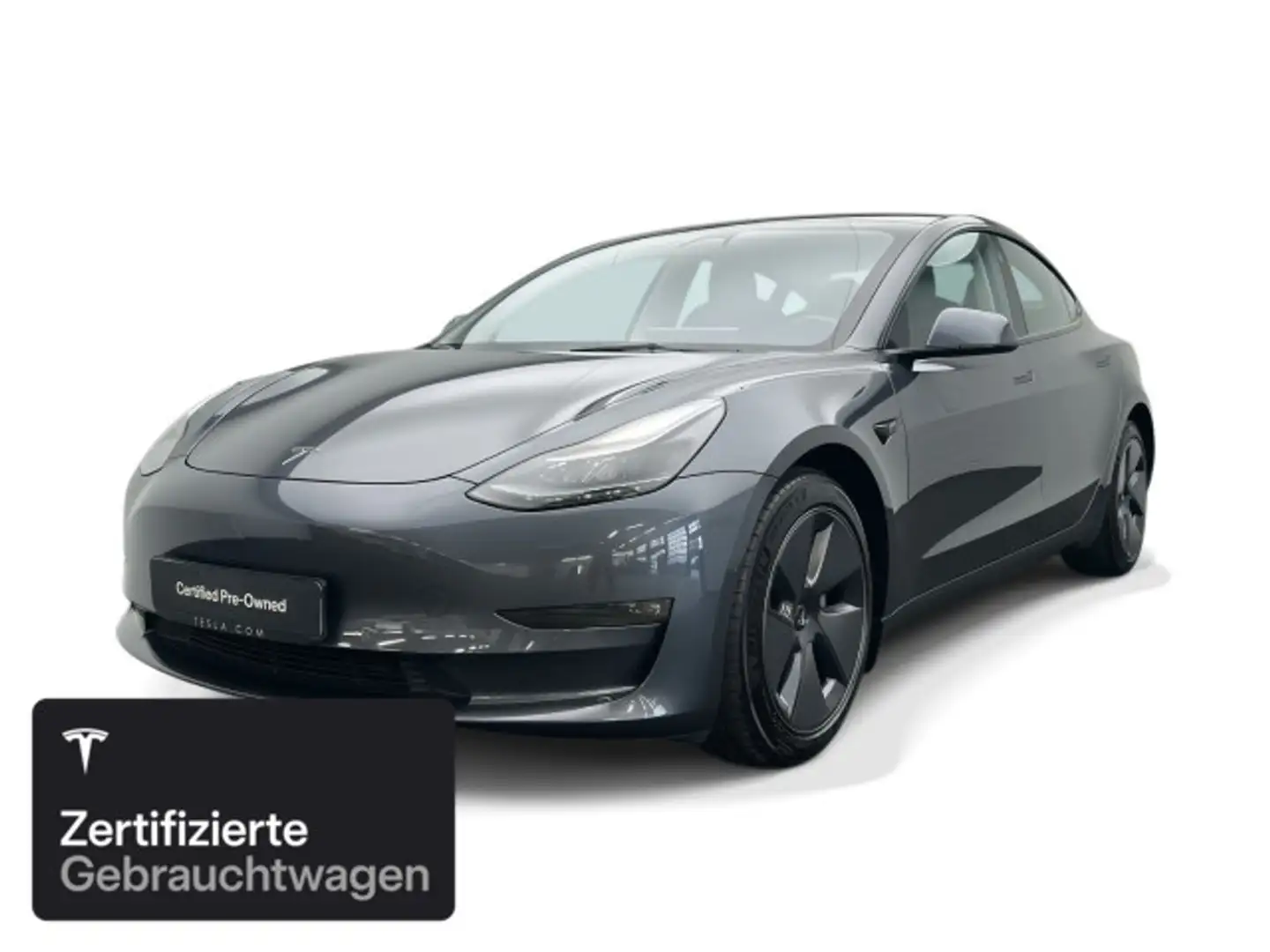Tesla Model 3 Long Range AWD Plateado - 1