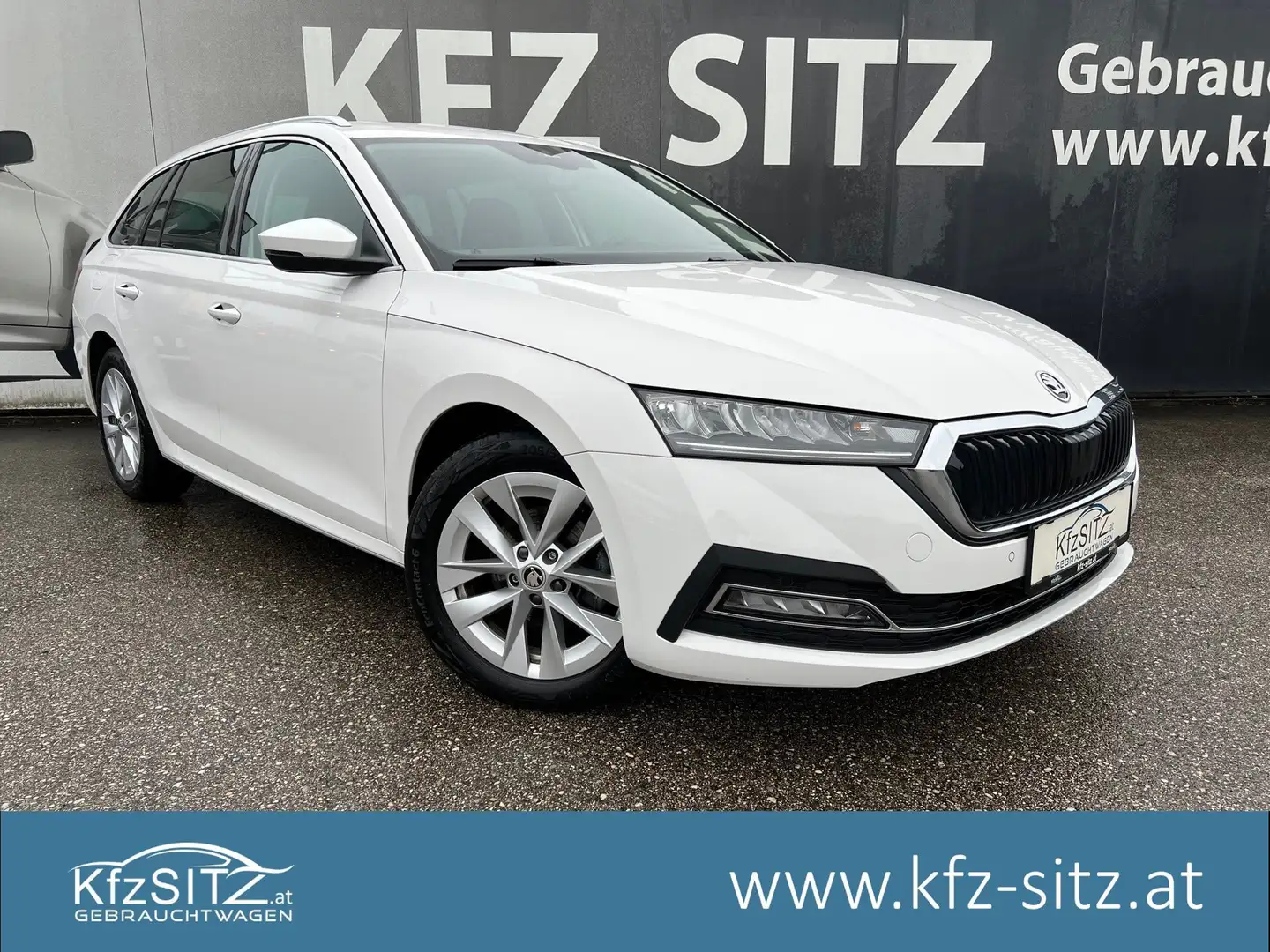 Skoda Octavia Combi 2,0 TDI Style | NP: € 40.000 Weiß - 1