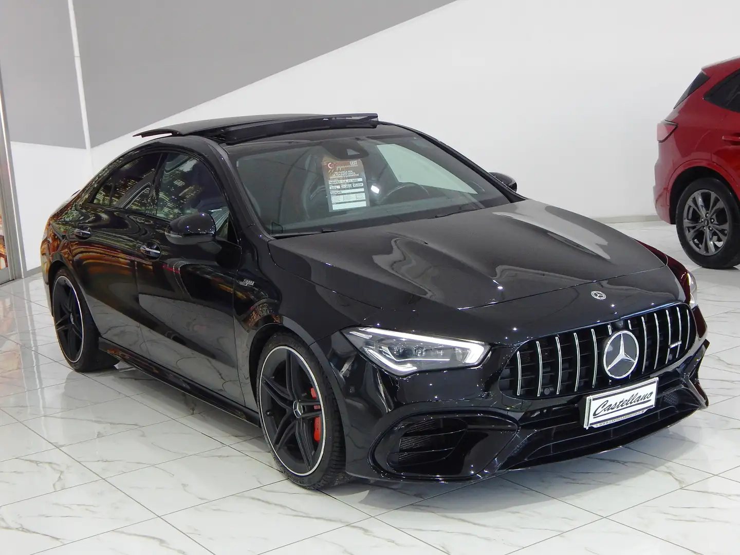 Mercedes-Benz CLA 45 AMG 4matic+ Aut. TETTO-NAVI-BURMESTER-MULTIBEAM-LUCI Noir - 2