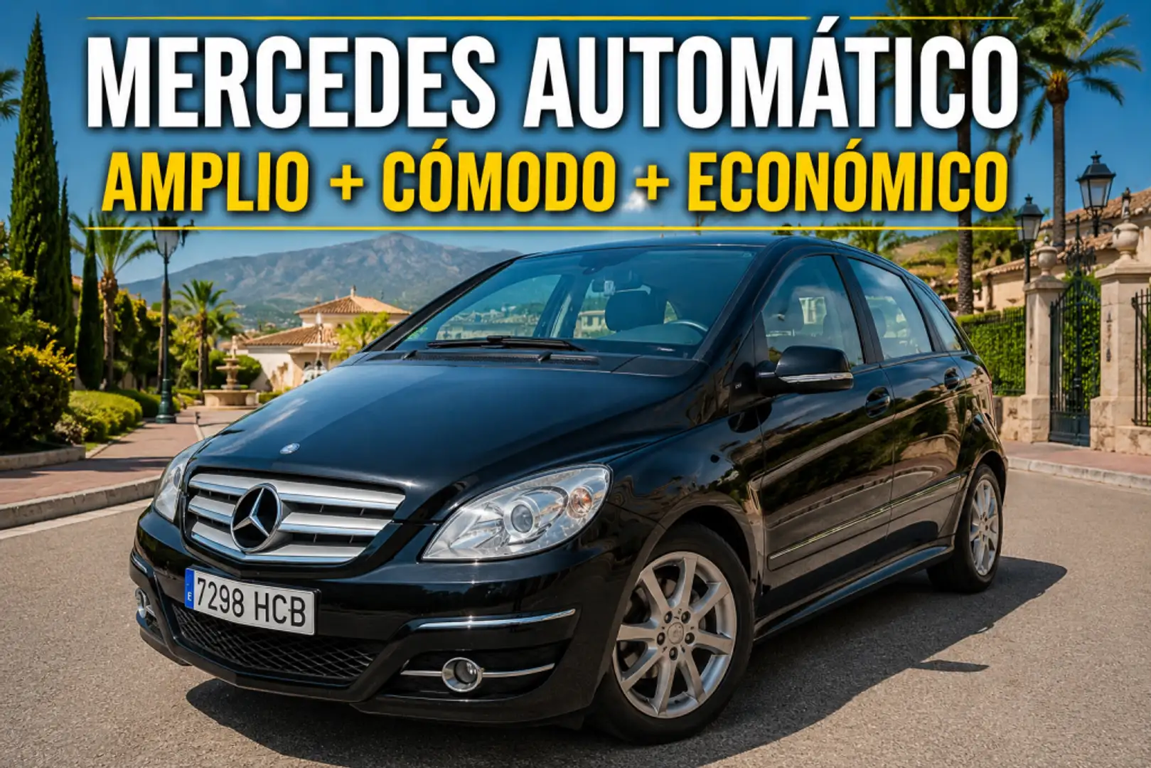 Mercedes-Benz B 180 180CDI BE (4.75) Negro - 1