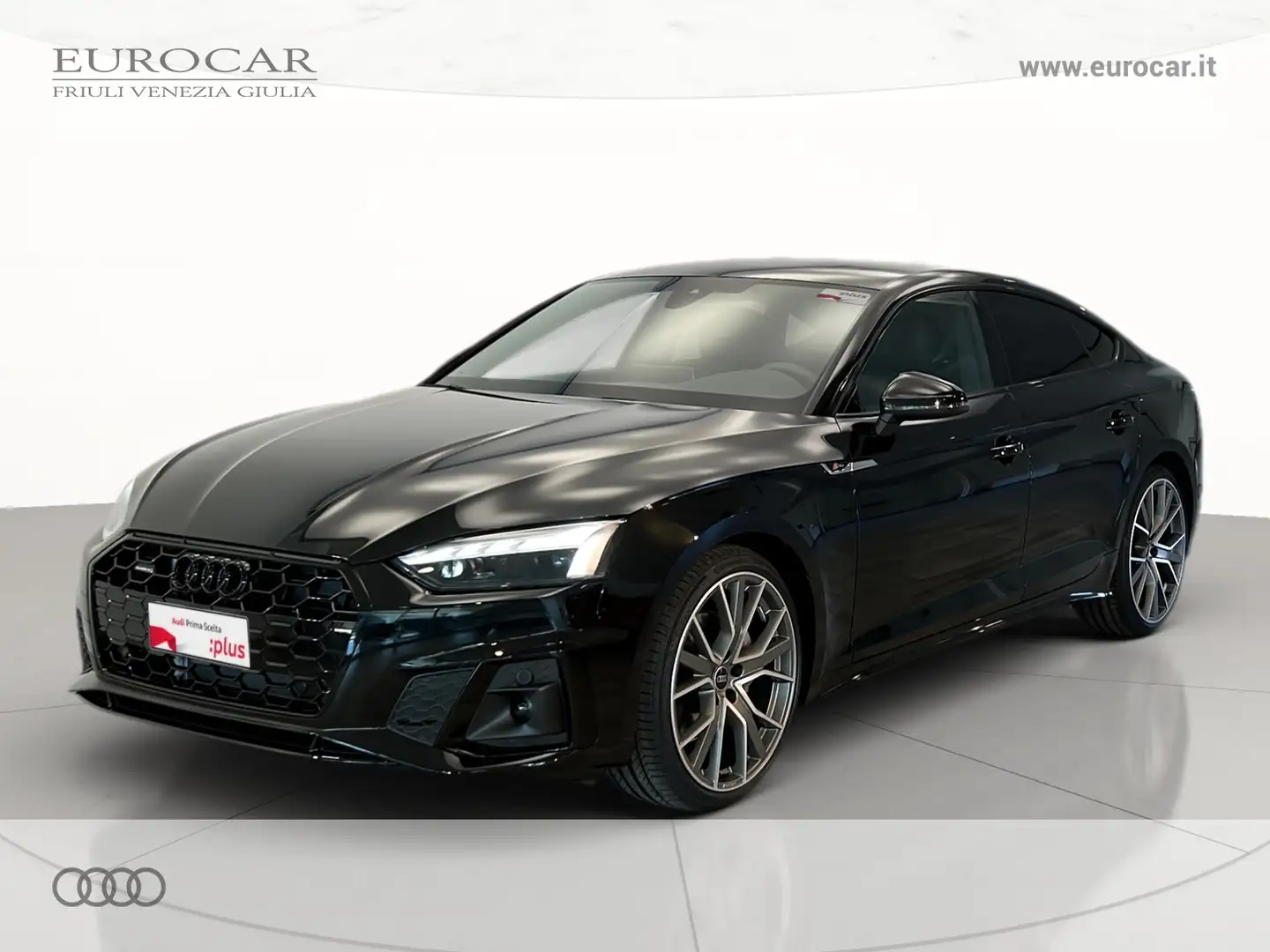 Audi A5 sportback 40 2.0 tdi mhev s line edition quattro 2 Noir - 1