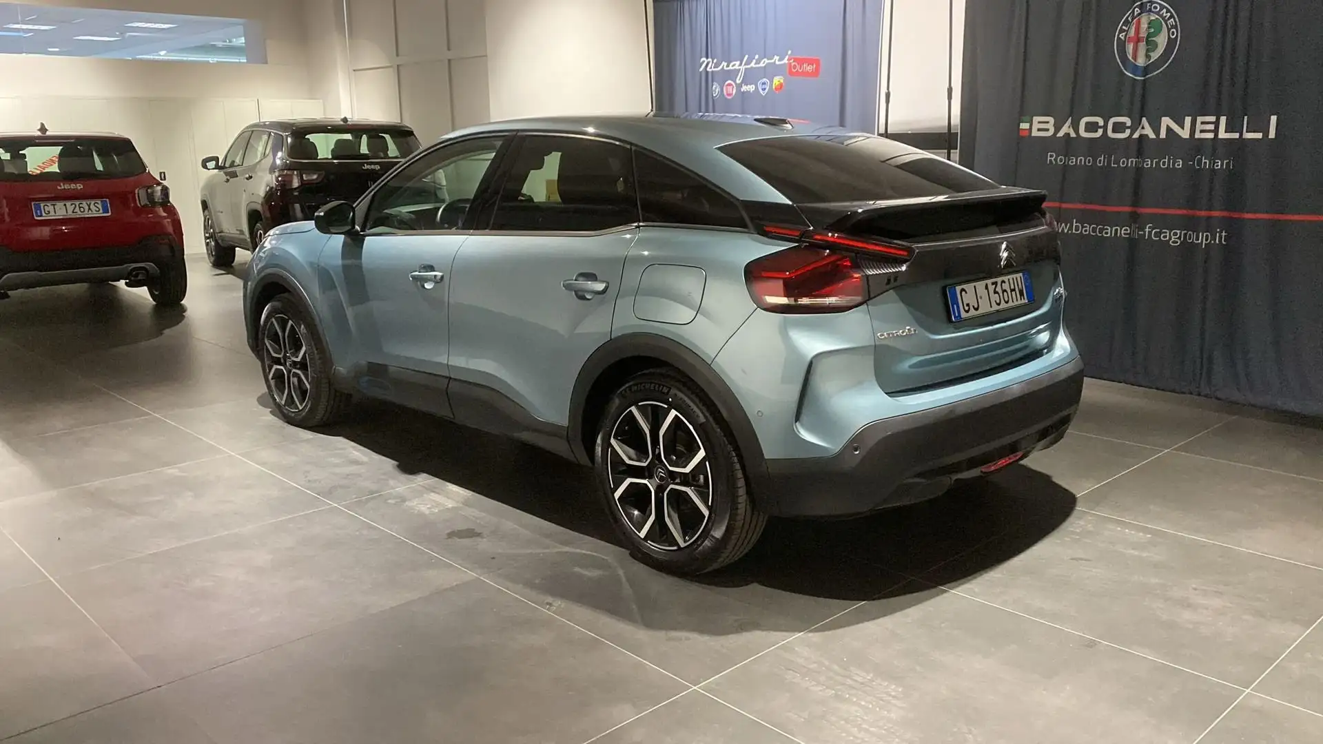 Citroen E-C4 Electric e-C4 motore elettrico 136 CV Shine Синій - 2