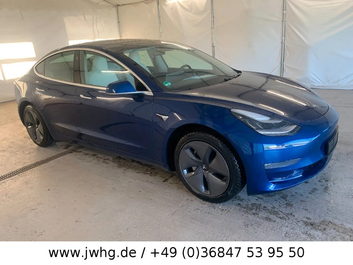 Tesla Model 3 Long Range Dual AWD LED Glasd. Autopilot Blau - 2