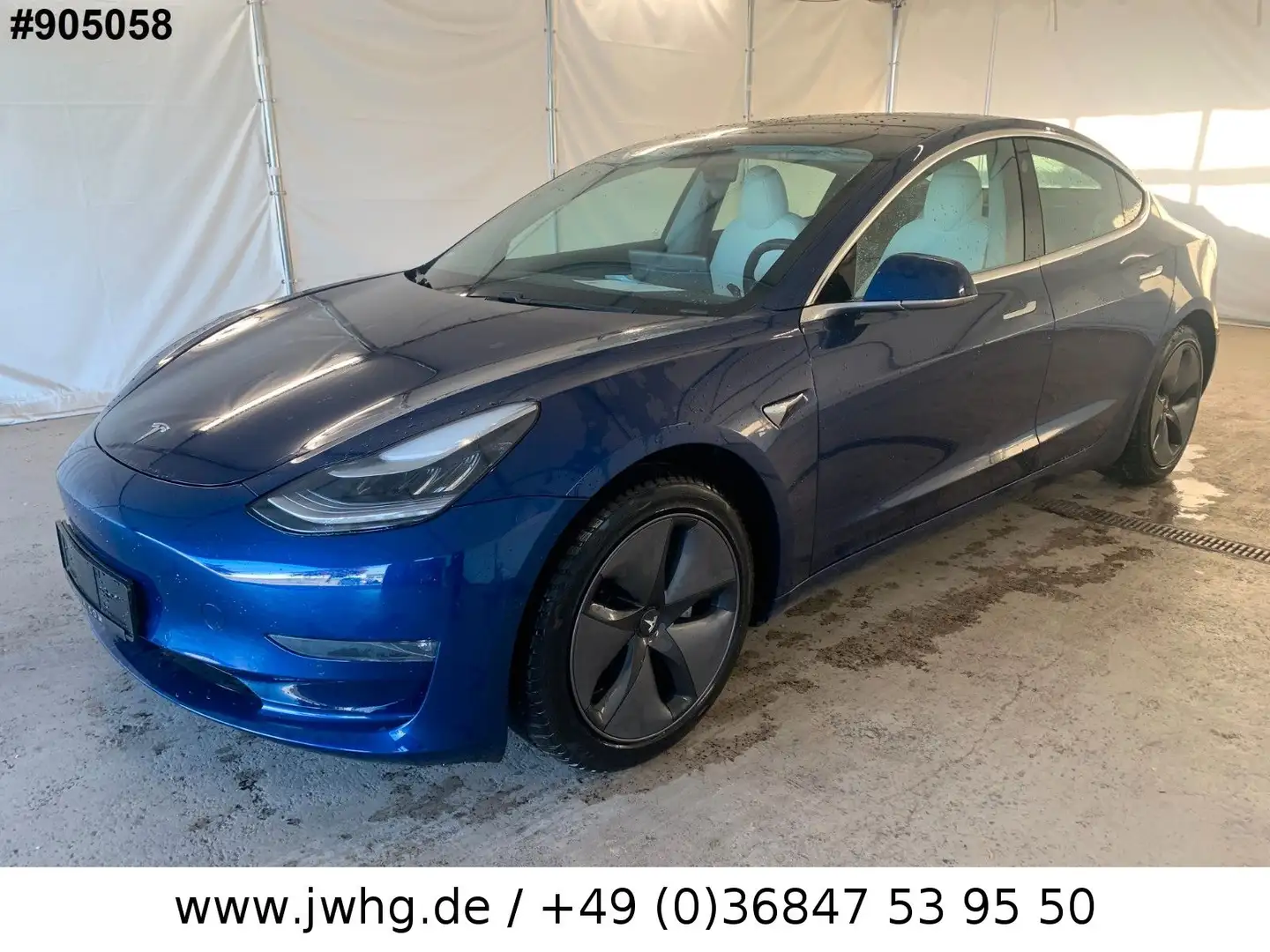 Tesla Model 3 Long Range Dual AWD LED Glasd. Autopilot Blau - 1