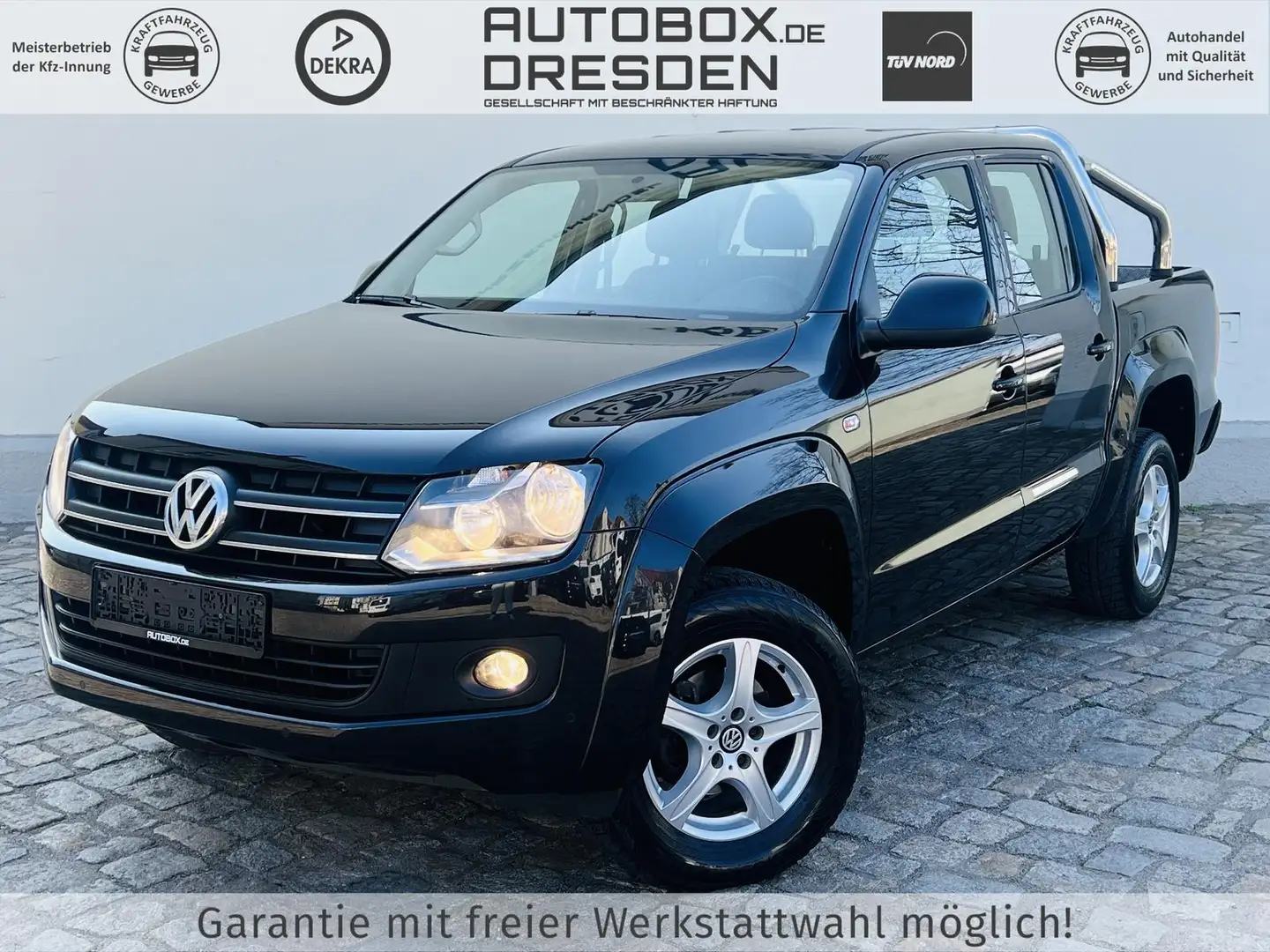 Volkswagen Amarok 2.0 BiTDI DoubleCab 4Motion +AHK+PDC+SHZ+ Schwarz - 1