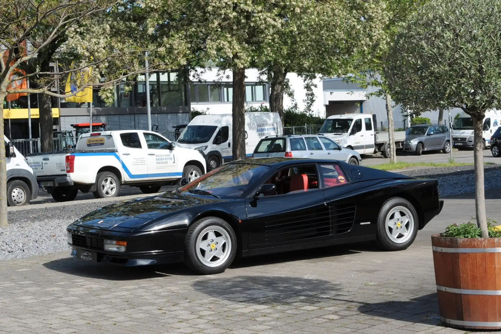 Ferrari Testarossa Erstlack!Sammlerstück!Top Historie! Noir - 2