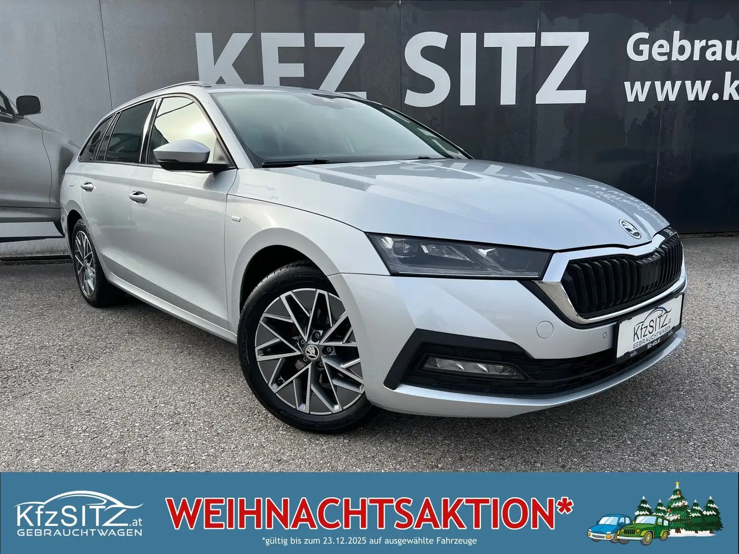 Skoda Octavia Combi 2,0 TDI Ambition | MATRIX/ACC Silber - 1