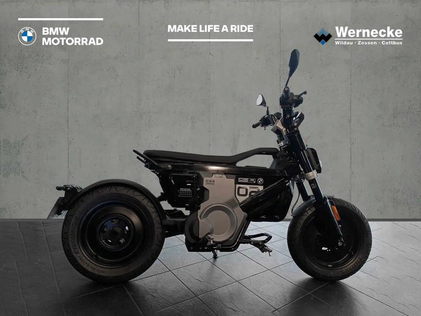 BMW CE 02 A1 oder B196 Negro - 2