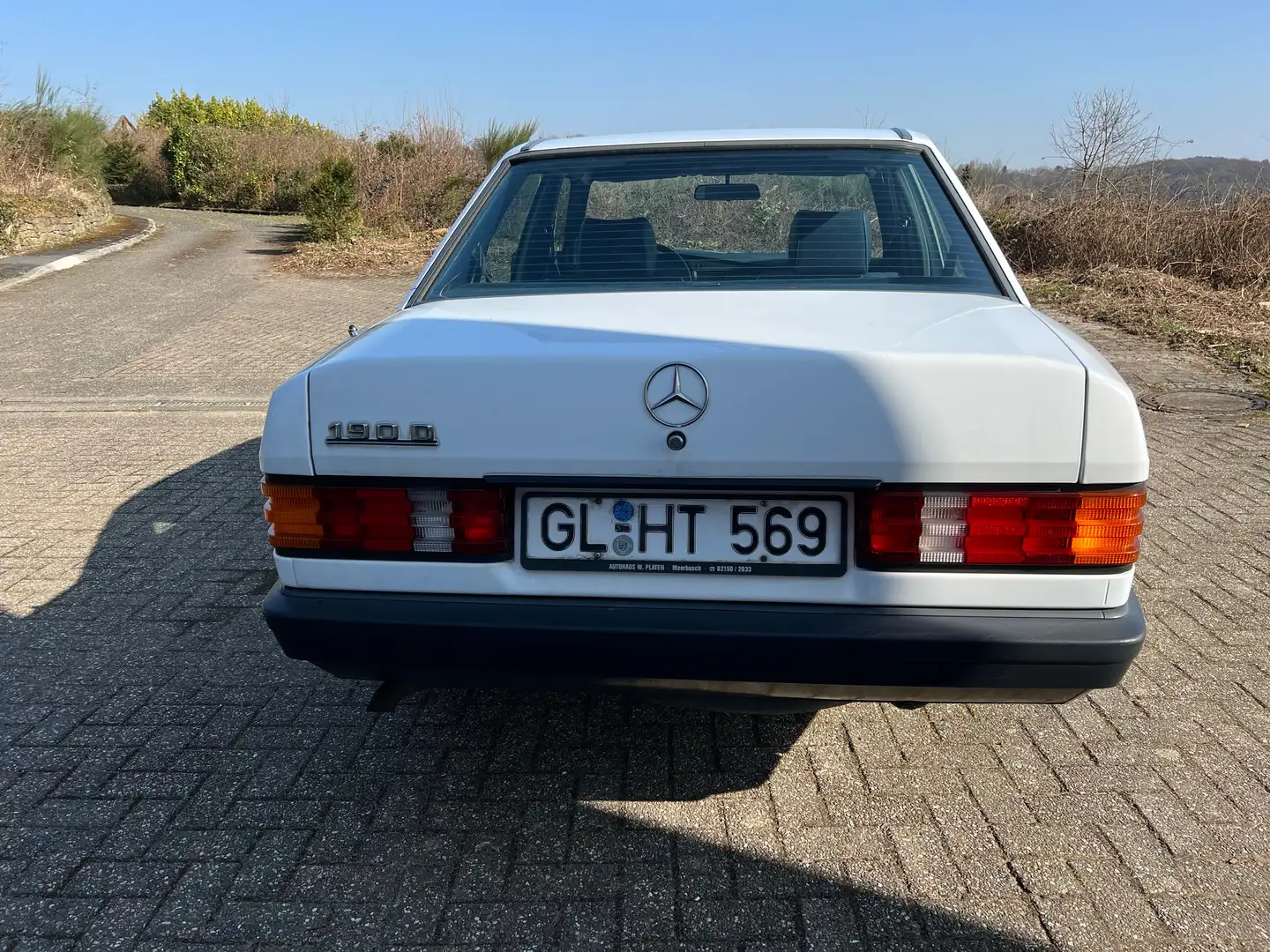 Mercedes-Benz 190 Weiß - 2