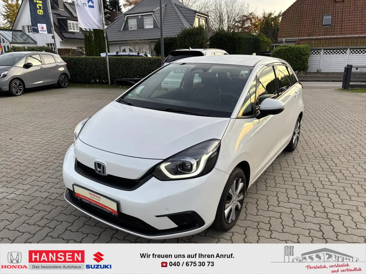 Honda Jazz 1.5 i-MMD Hybrid Elegance Blanc - 1