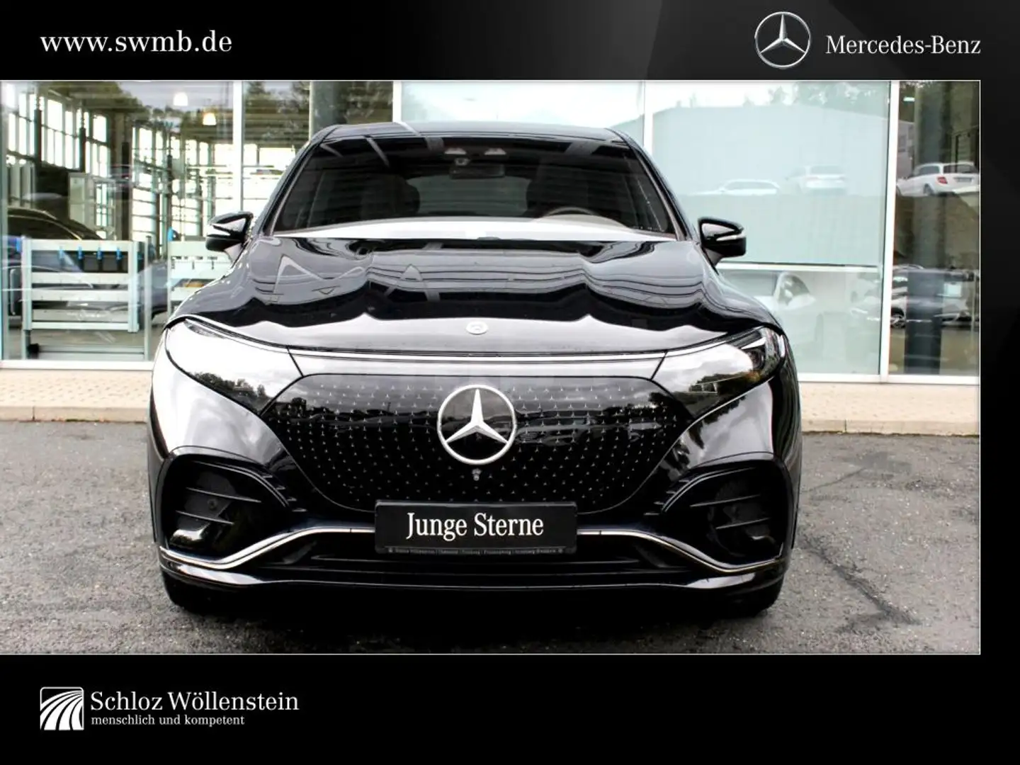 Mercedes-Benz EQS SUV EQS 580 4M SUV AMG/Digital Light/Hyperscreen/HuD Schwarz - 2