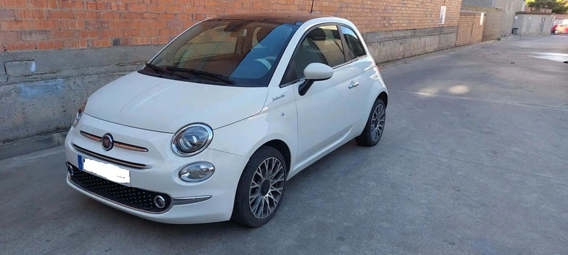 Fiat 500C 1.0 Hybrid Dolcevita SS 52kW Blanco - 1
