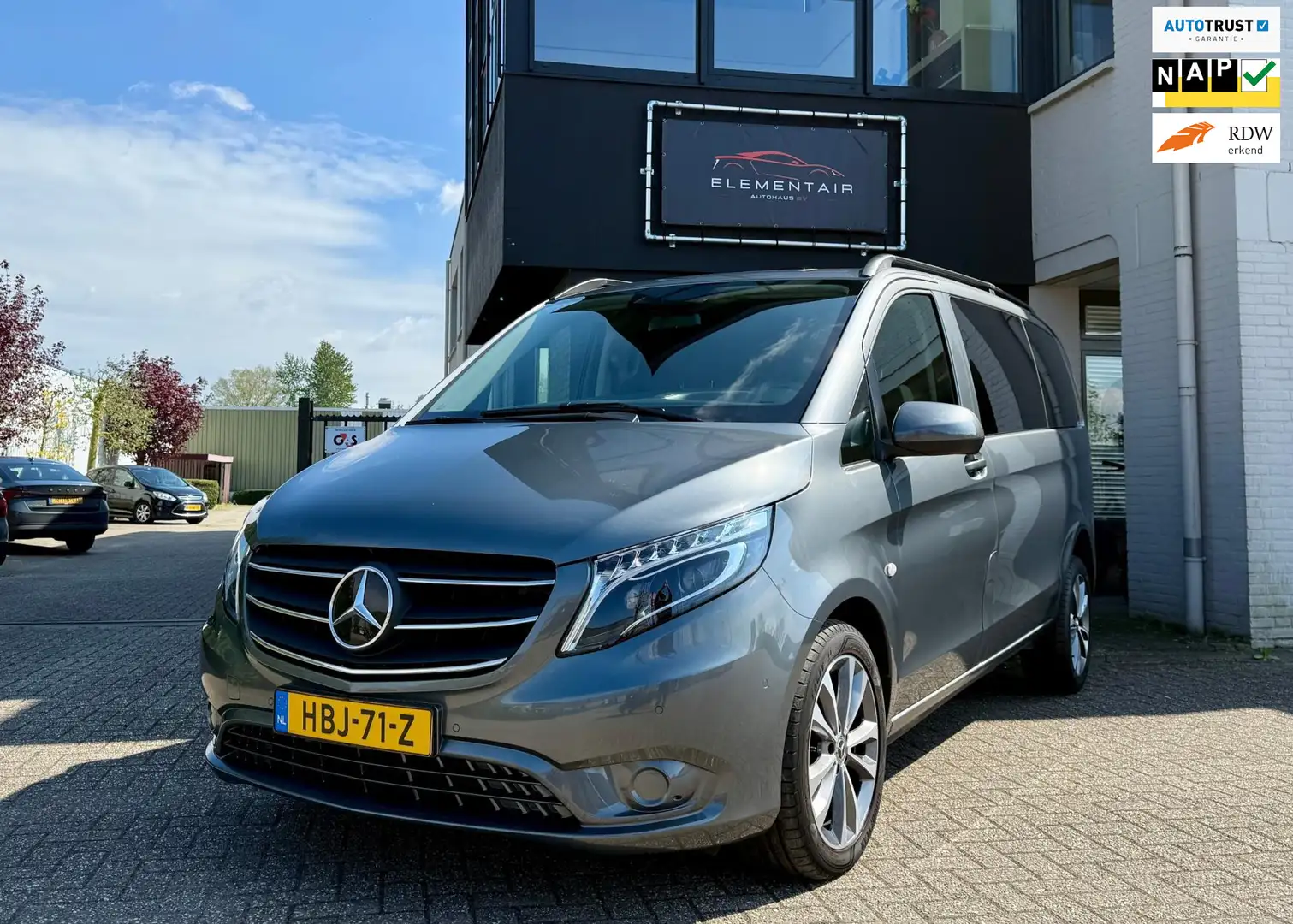Mercedes-Benz Vito TOURER PRO 124 CDI | 237 PK | Facelift | Bouwjaar Grijs - 1