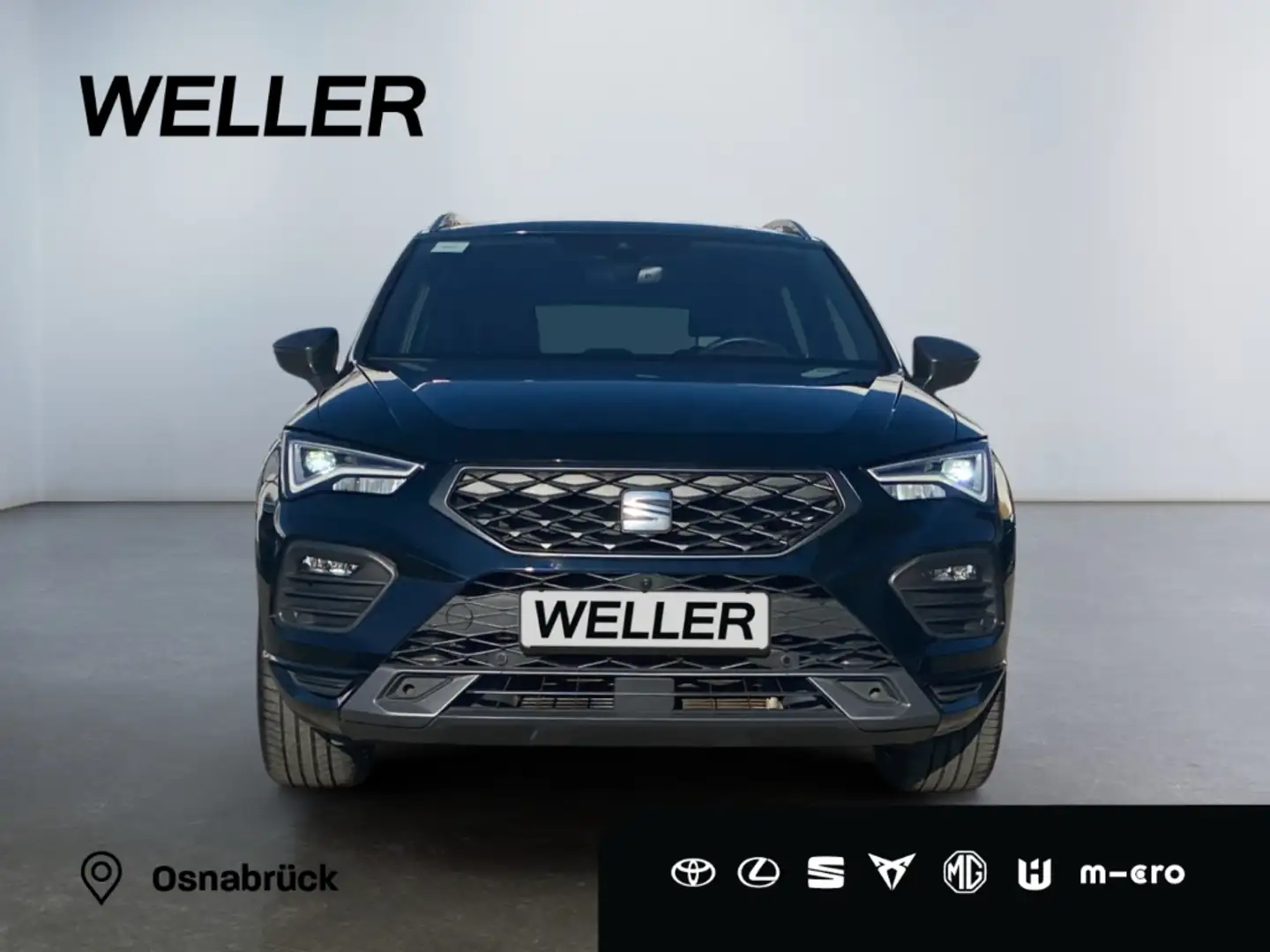 SEAT Ateca 2.0 TSI 4Drive DSG FR *Standhz*Pano*360* Schwarz - 2