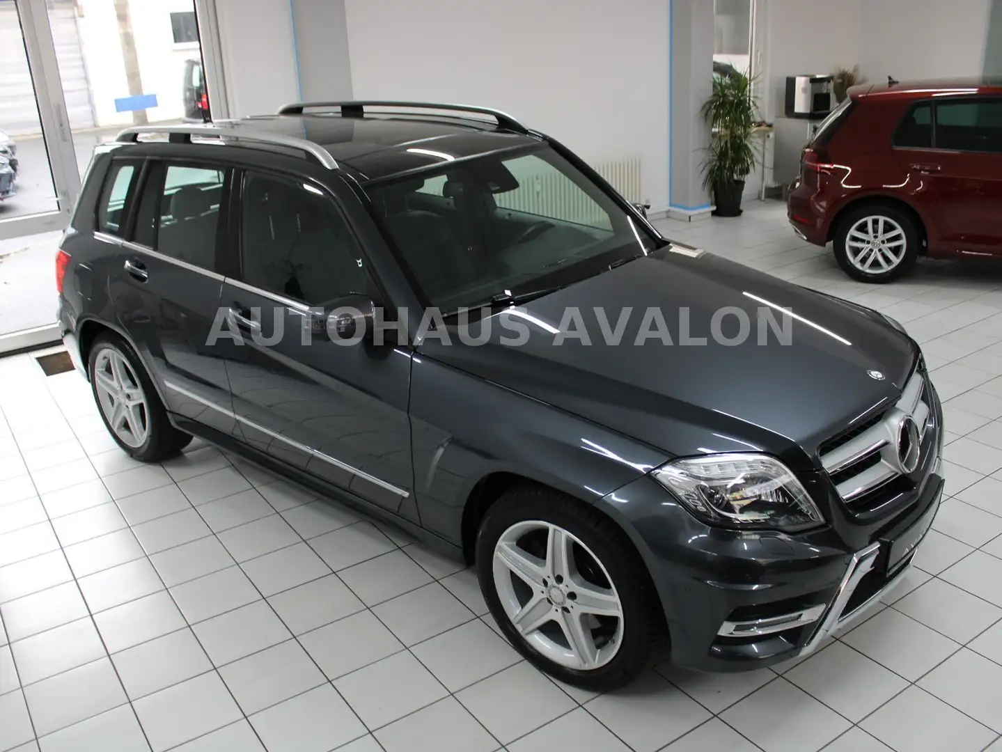 Mercedes-Benz GLK 350 CDI 4M AMG~PANO~DISTR~MEM.~KEYL~360°~ILS Gris - 2