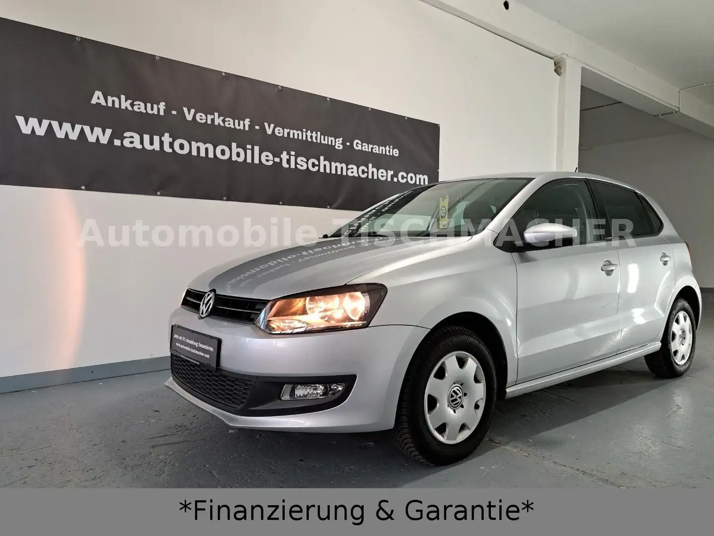 Volkswagen Polo V| DSG-Automatik| SHZ| PDC| nur 84.863km! Silber - 1