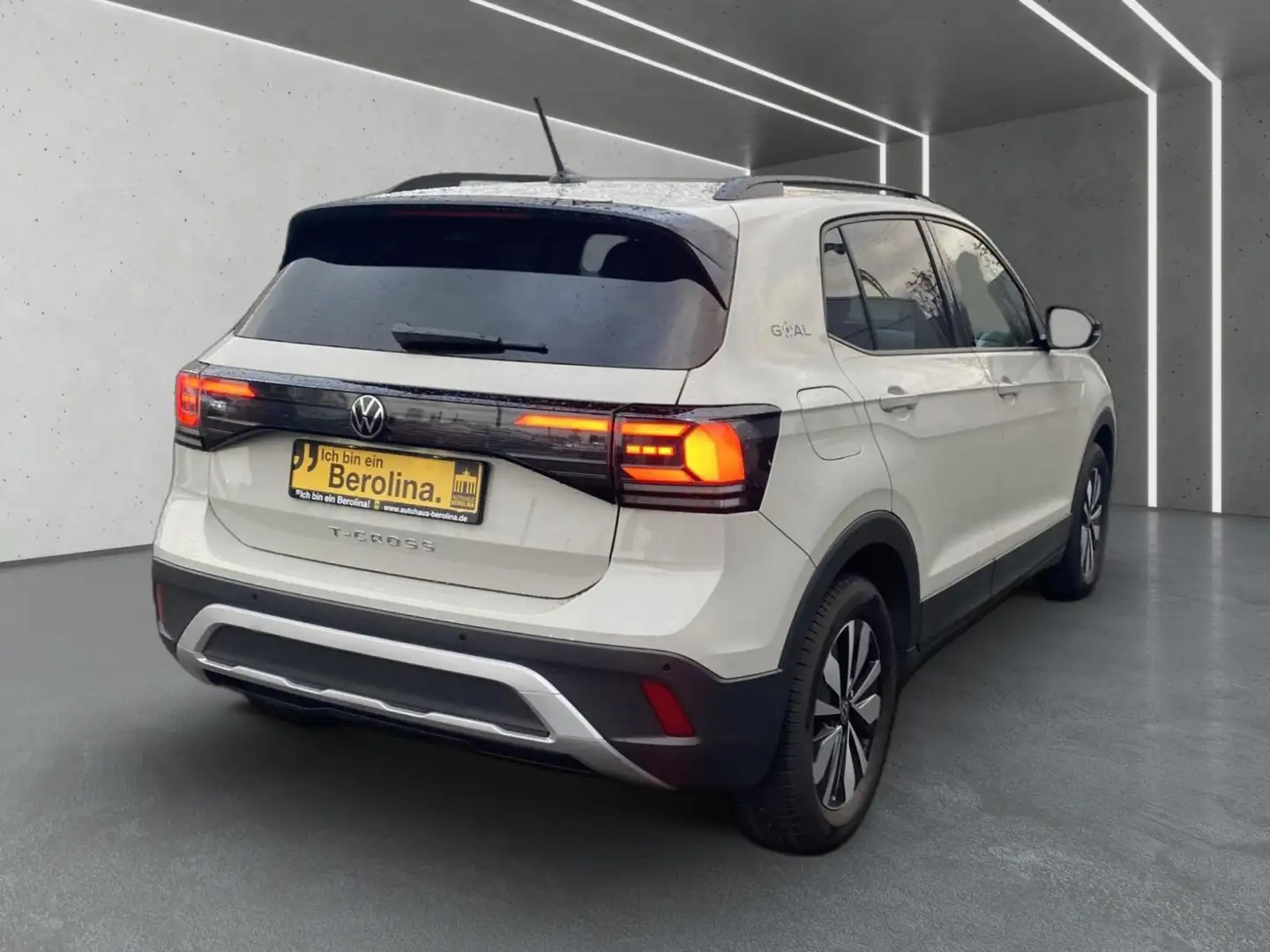 Volkswagen T-Cross 1.0 TSI Goal *ACC*NAV*SHZ*App-Connect* Grau - 2