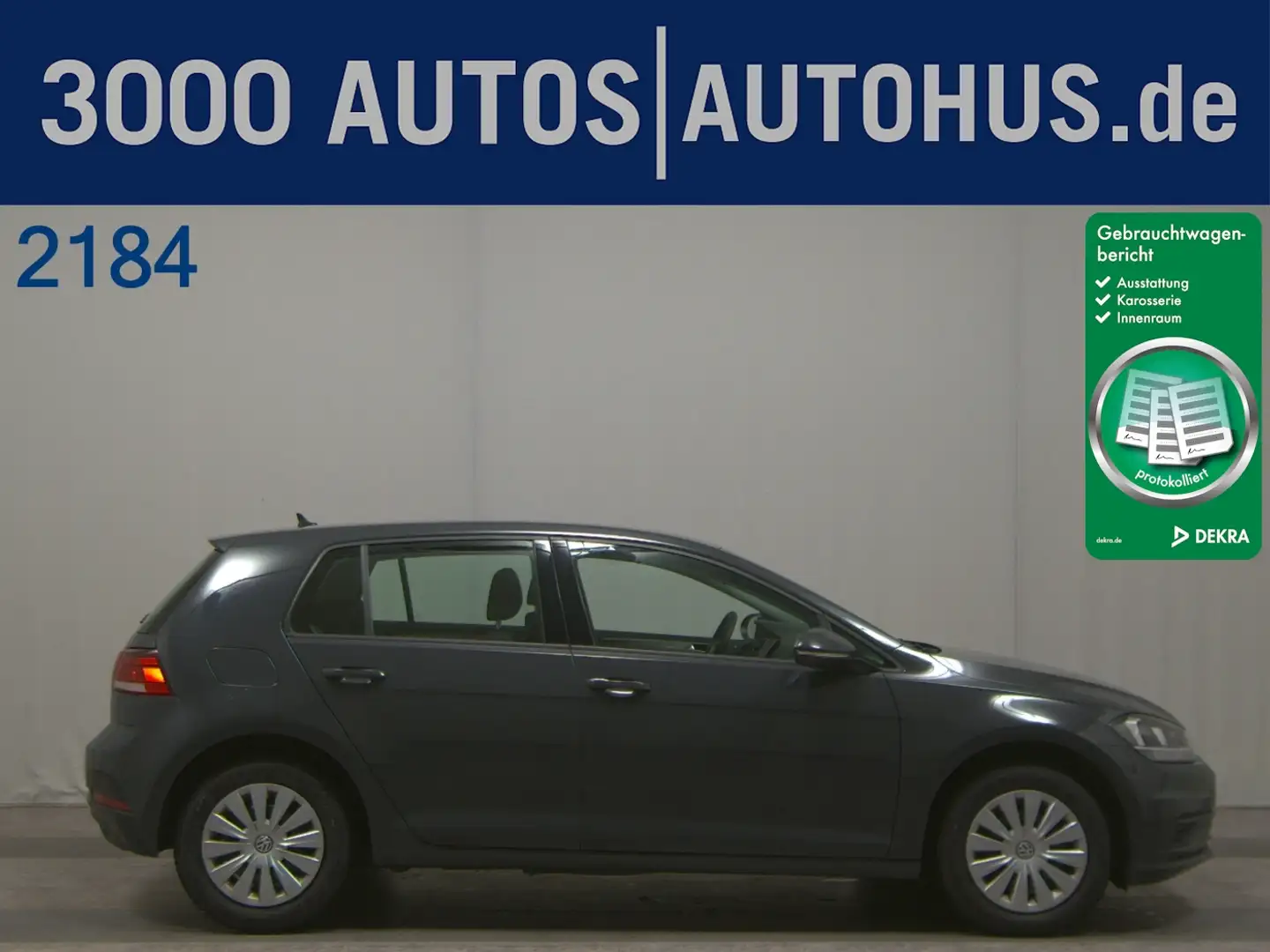 Volkswagen Golf VII 1.0 TSI BMT Trendline Navi Sound SHZ Grijs - 1