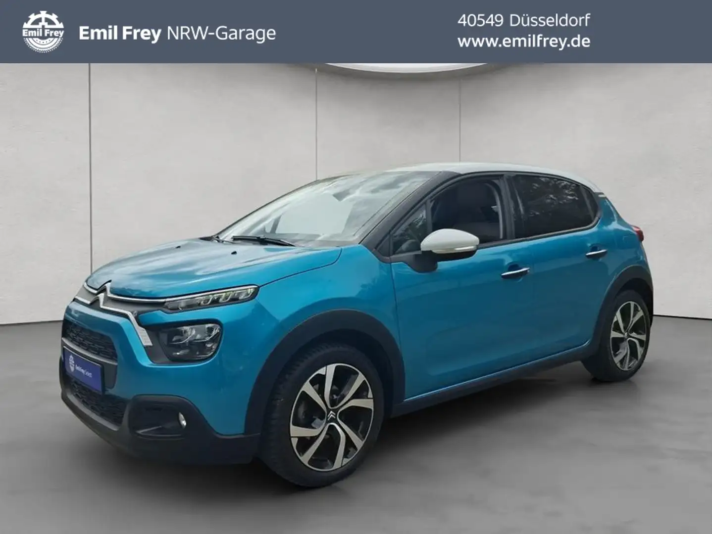 Citroen C3 Pure Tech 110 S&S EAT6 MAX NAVI+PDC Blu/Azzurro - 1