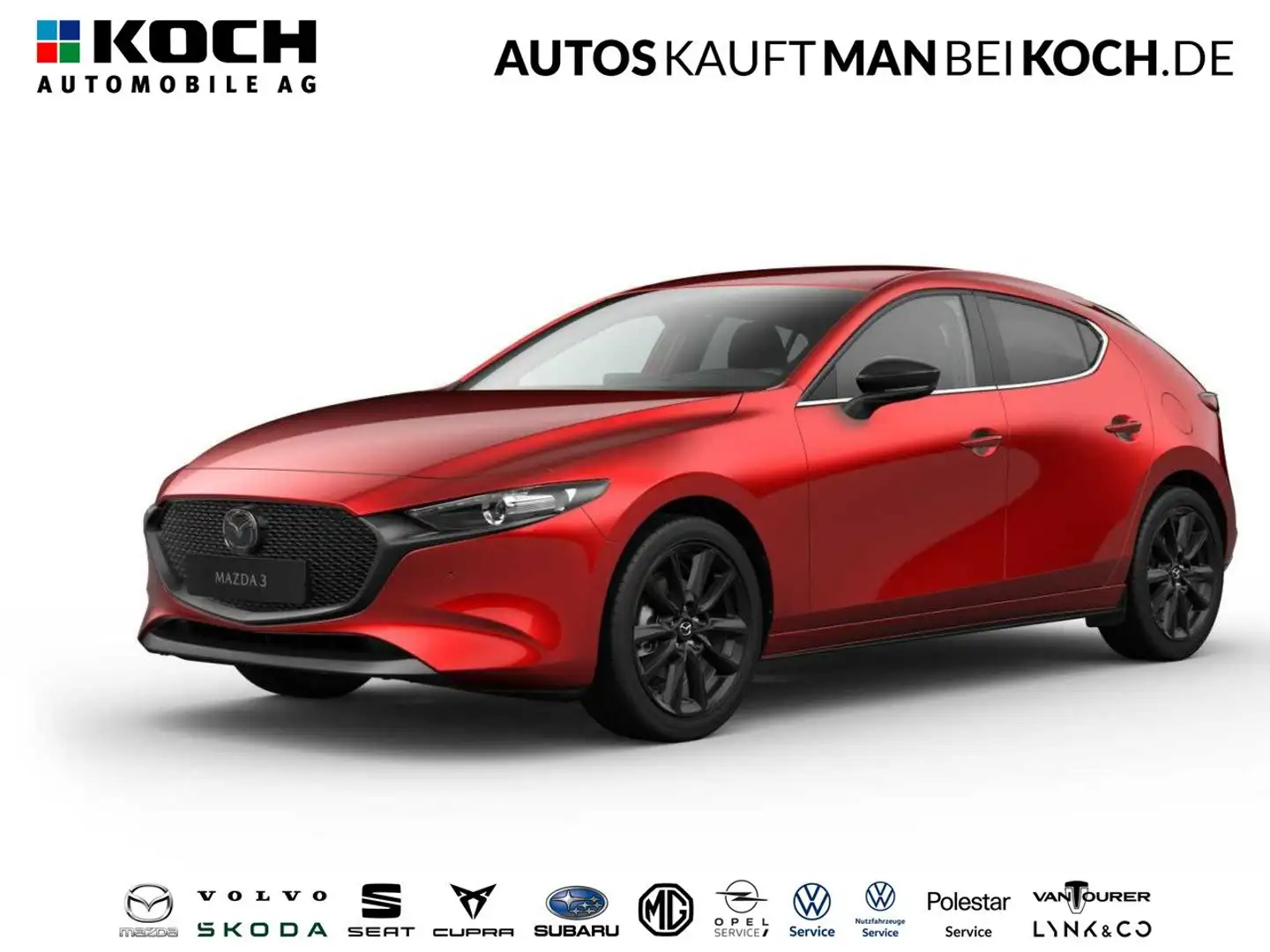 Mazda 3 5HB 2.5L e-SKYACTIV G 140ps 6MT FWD Homura Rood - 1
