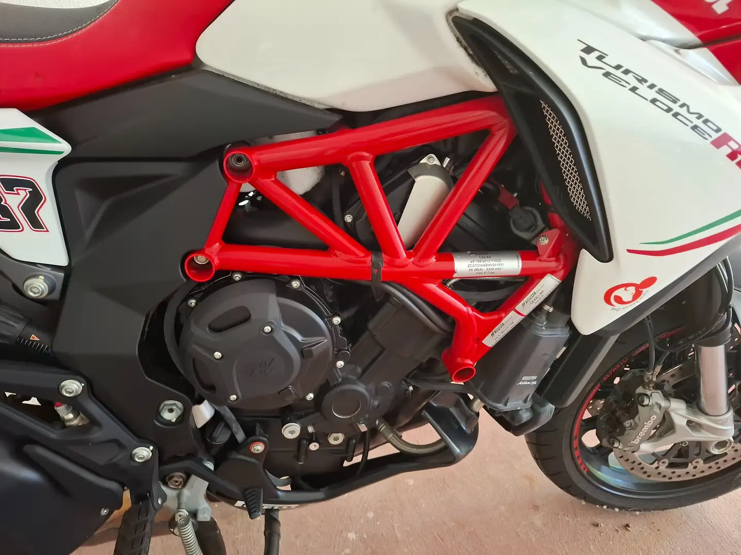 MV Agusta Turismo Veloce RC Rojo - 2