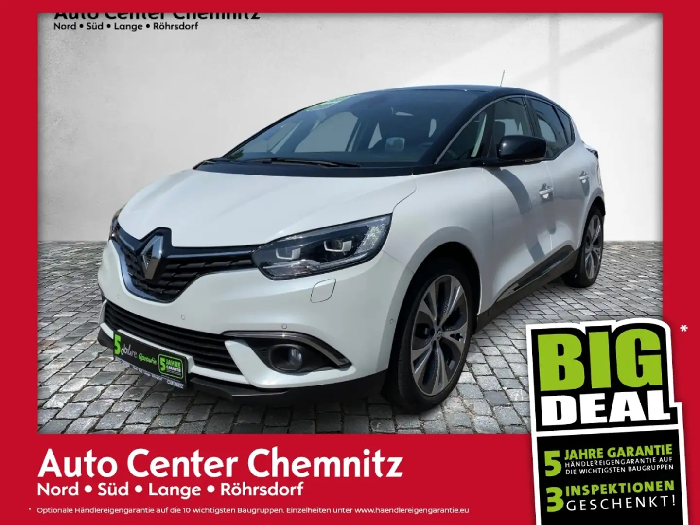Renault Scenic IV 1.2 Energy Intens HeadUp/FullLED/Navi White - 1
