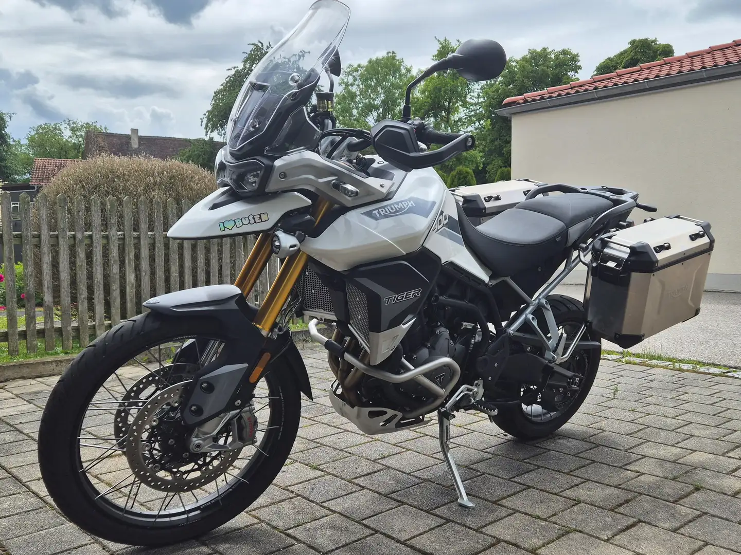 Triumph Tiger 900 Rally Pro Weiß - 1