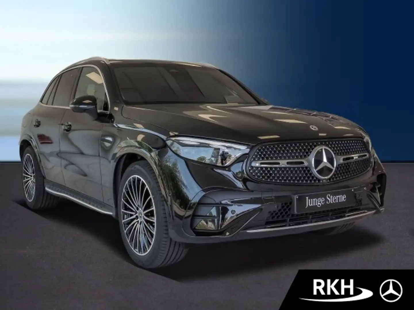 Mercedes-Benz GLC 200 GLC 200 4M AMG Line Pano/Distr./360°/Totw./AHK Schwarz - 2