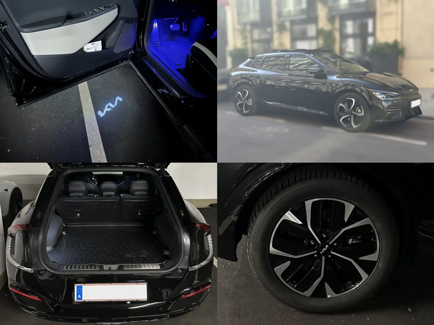 Kia EV6 EV6 AWD 77,4kWh GT-Line Schwarz - 1