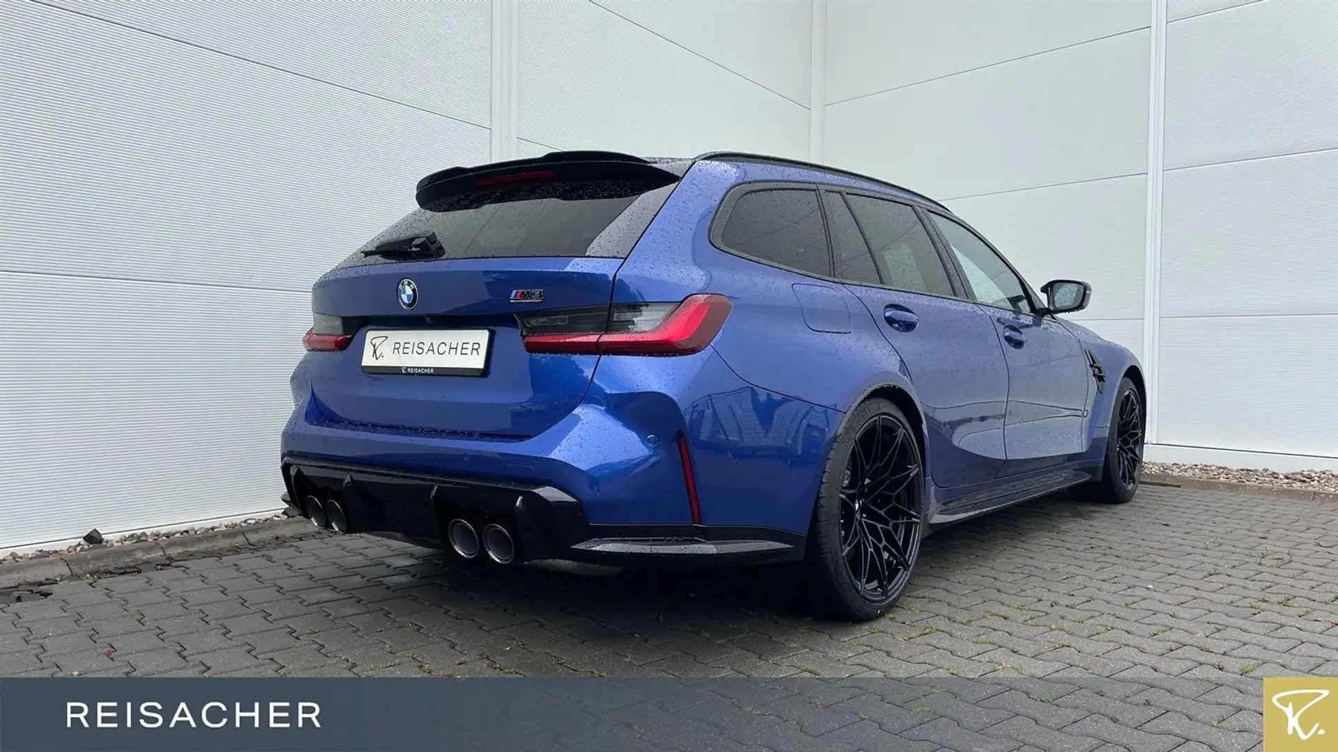 BMW M3 A Competition M xDrive Tou el.Sitz+Mem,DAProf Bleu - 2