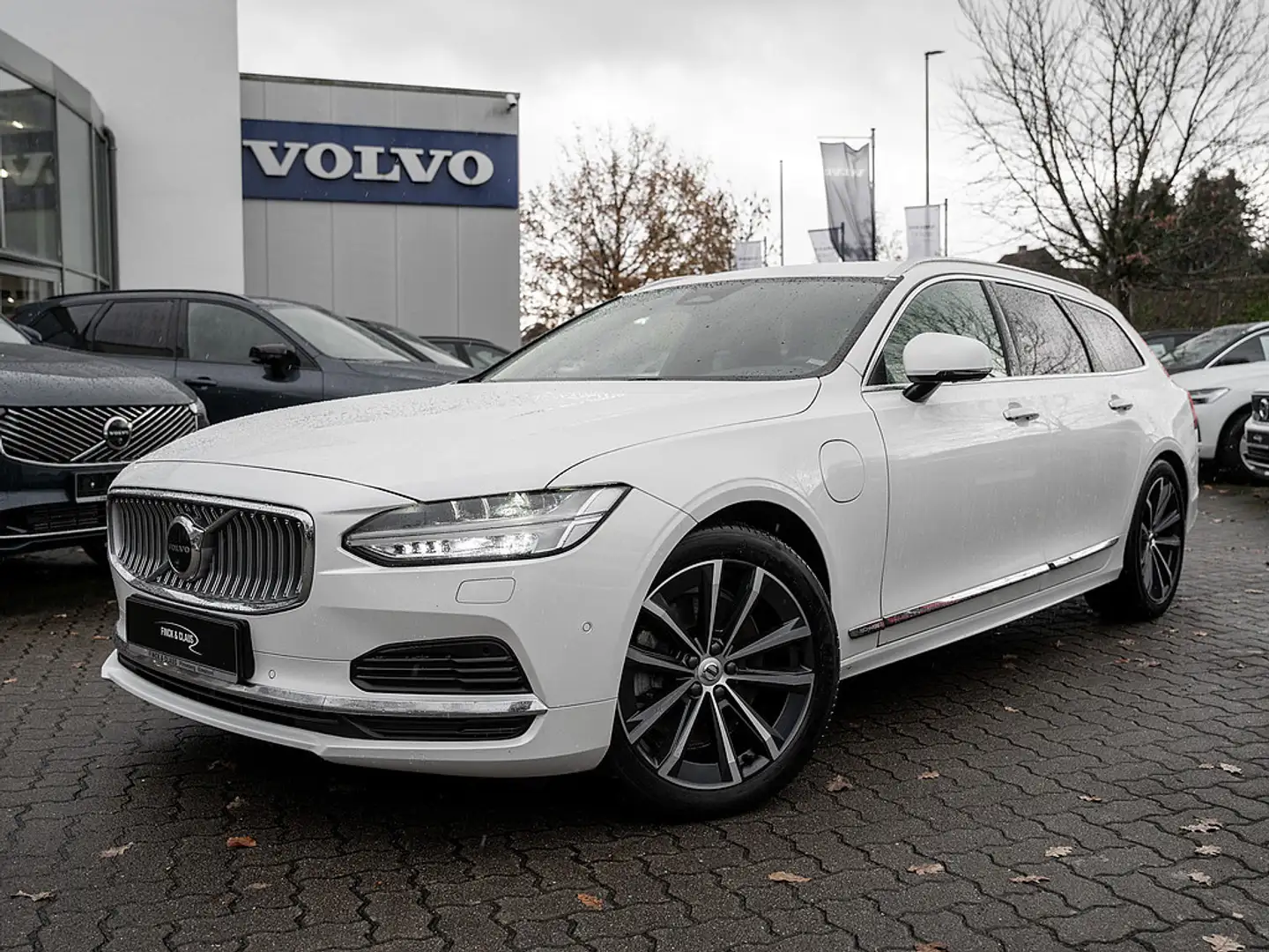 Volvo V90 T6 AWD Plus Bright Weiß - 1