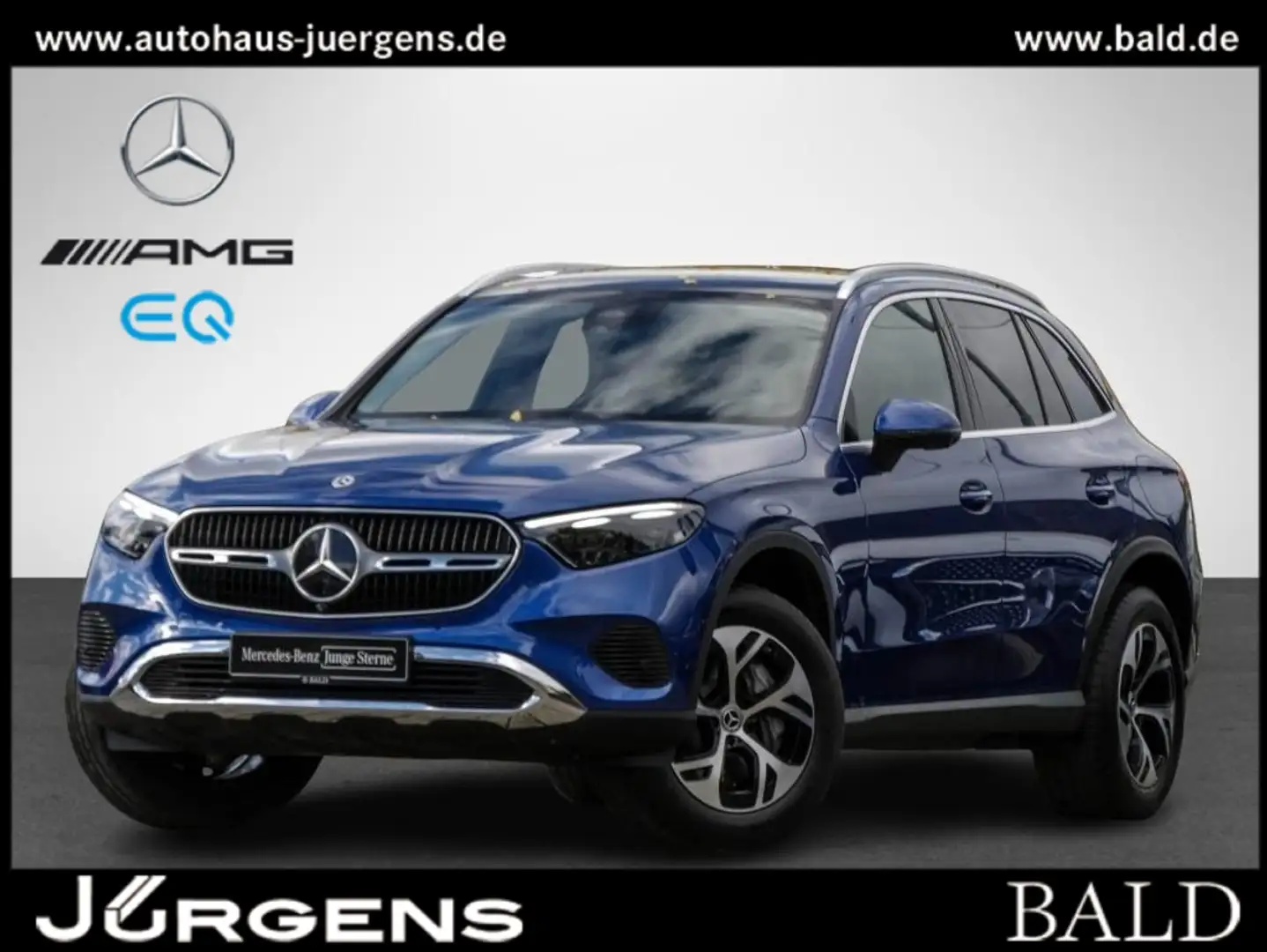 Mercedes-Benz GLC 300 e 4M Avantgarde/Pano/AHK/Digital/360/18" Bleu - 1
