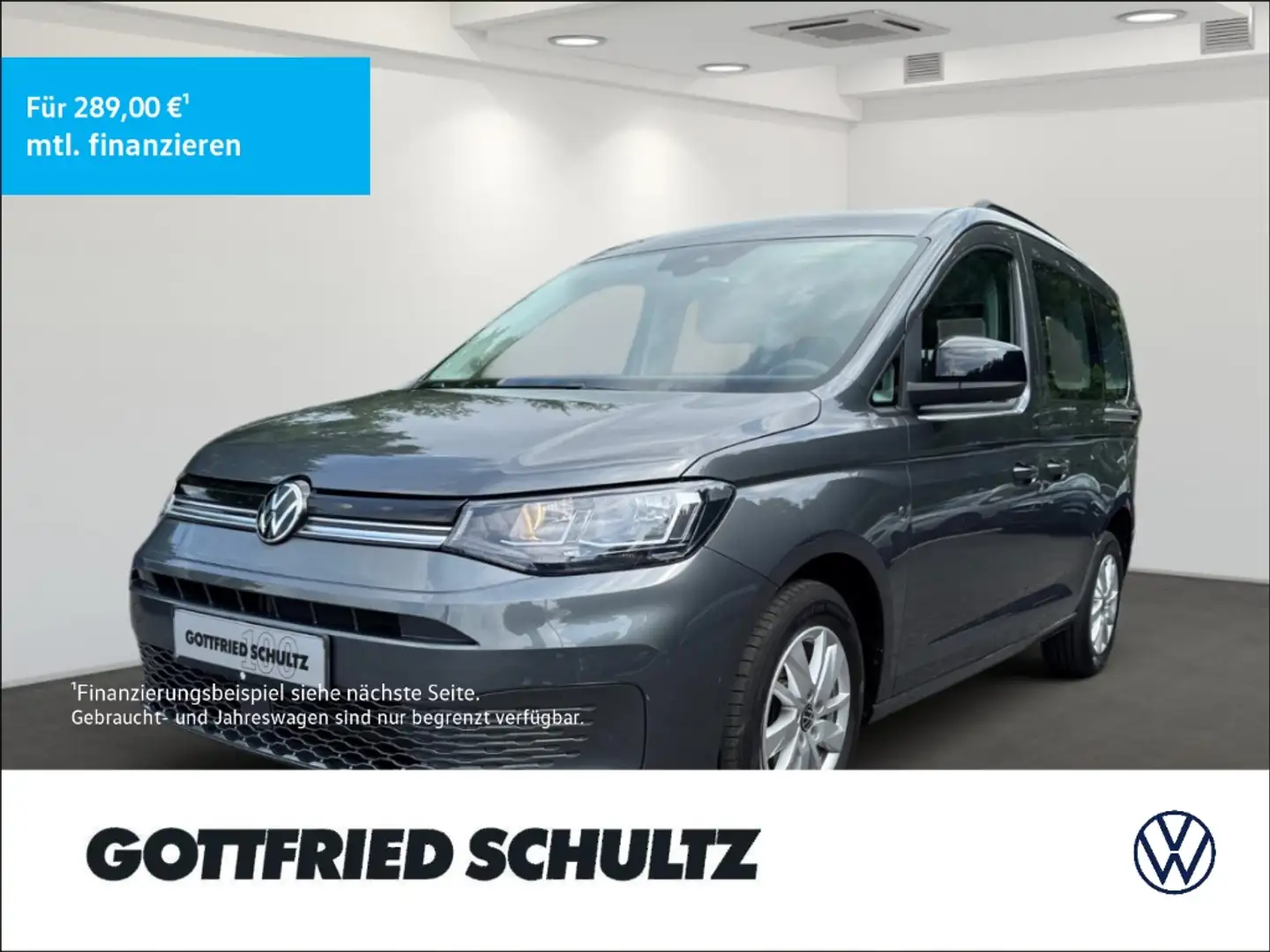 Volkswagen Caddy 2.0 TDI Life NAVI KAM PDC LM ZV Gris - 1