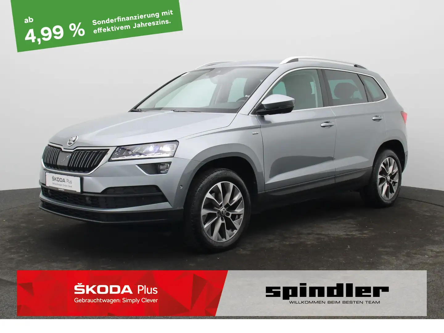 Skoda Karoq Ambiente 1.5 TSI DSG / LED, ACC, AHK, Navi Grau - 1