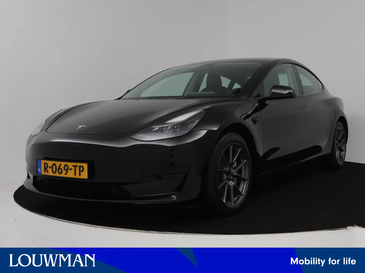 Tesla Model 3 Standard RWD Plus 60 kWh | Panoramadak | Leder | S Zwart - 1