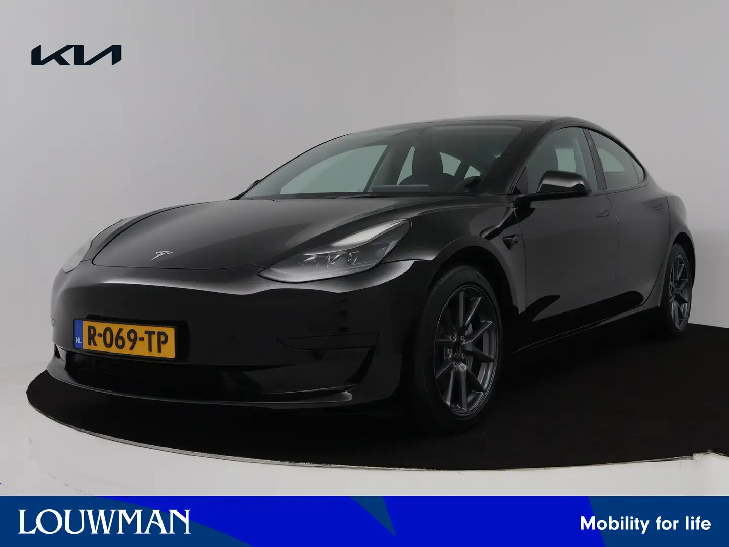 Tesla Model 3 Standard RWD Plus 60 kWh | Panoramadak | Leder | S Noir - 1