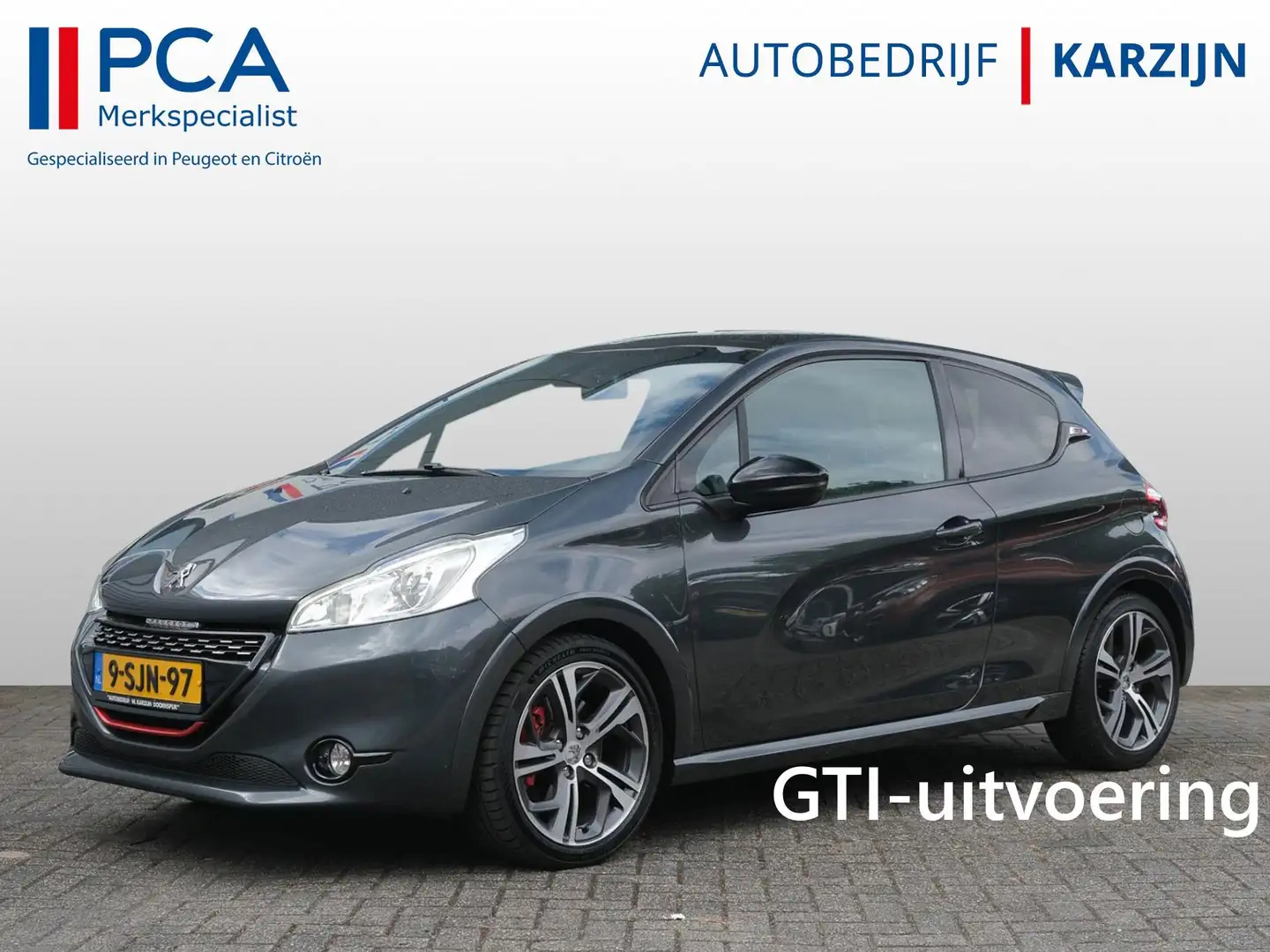 Peugeot 208 1.6 THP GTi Grijs - 1