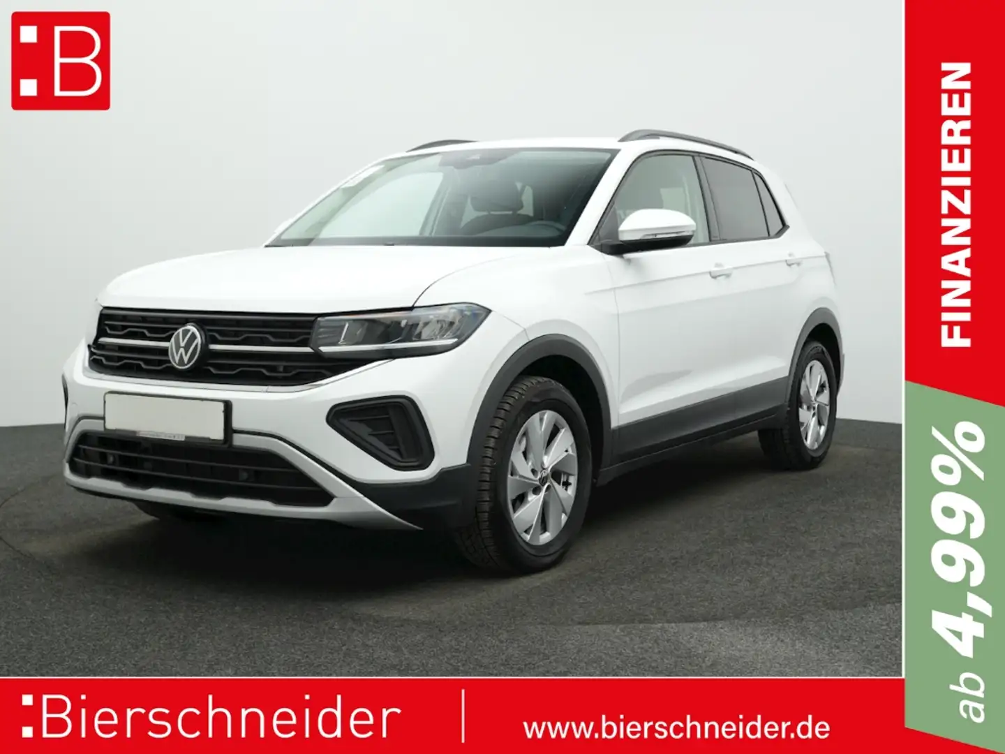 Volkswagen T-Cross 1.0 TSI Life AHK NAVI KAMERA Weiß - 1