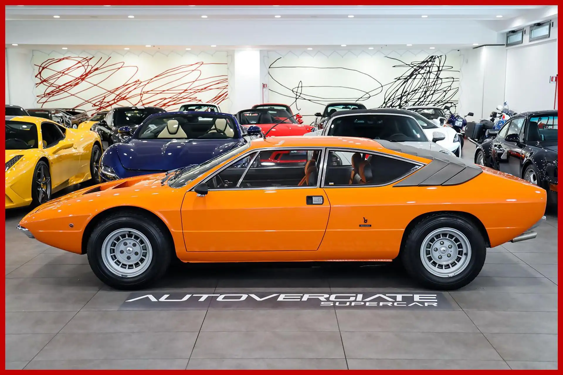 람보르기니 Urraco 1972 주황 사진 4
