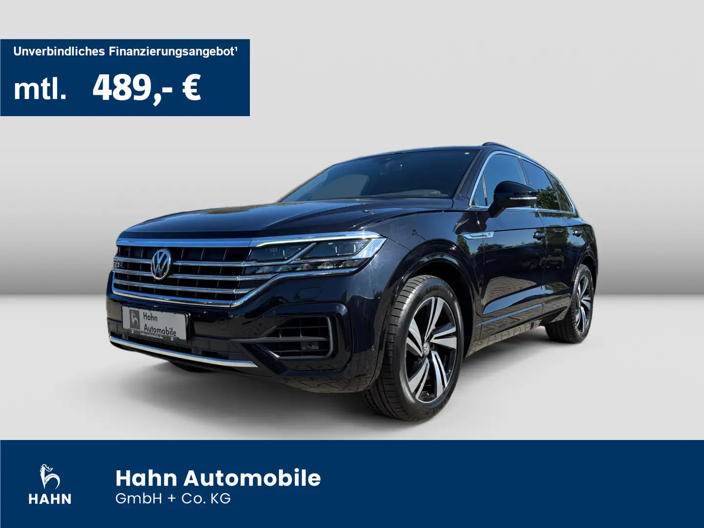 Volkswagen Touareg 3.0TDI V6 Elegance R-Line AHK Standh Pan Schwarz - 1