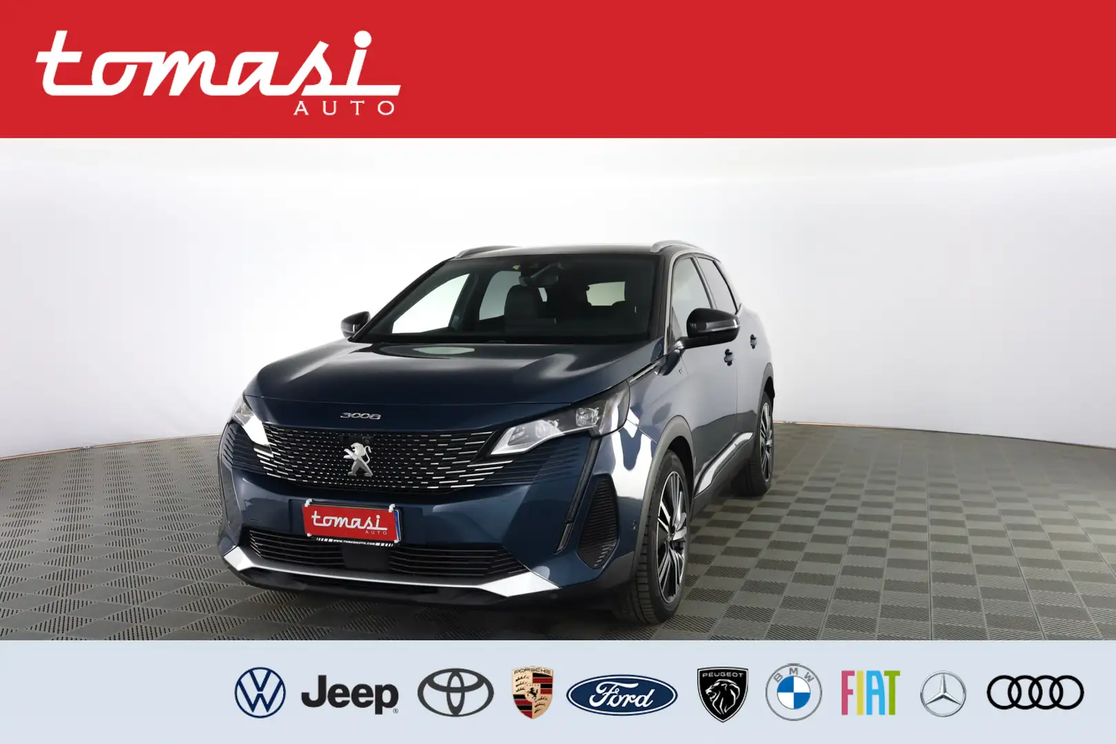 Peugeot 3008 3008 BlueHDi 130 S&S EAT8 Allure Pack Blau - 1