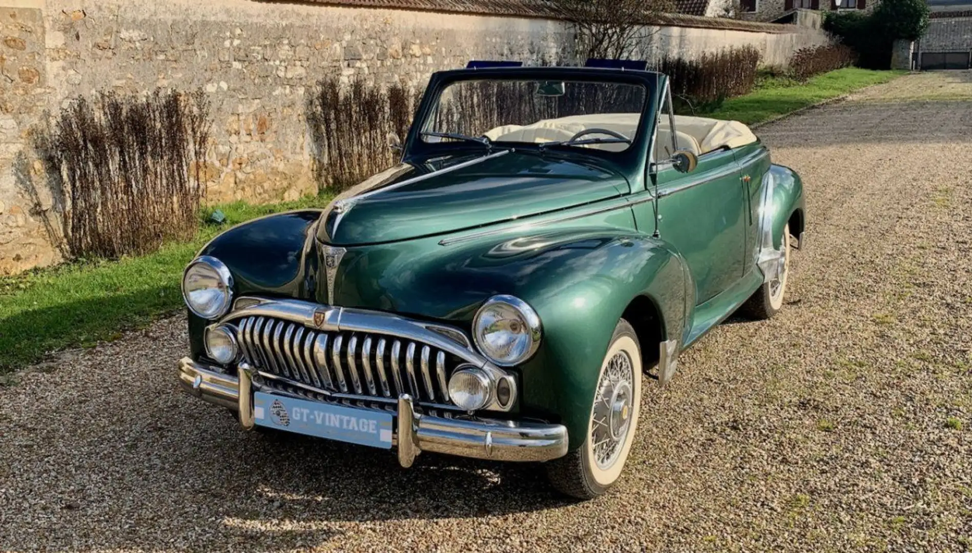 Peugeot cabriolet 1956 zelena - 2