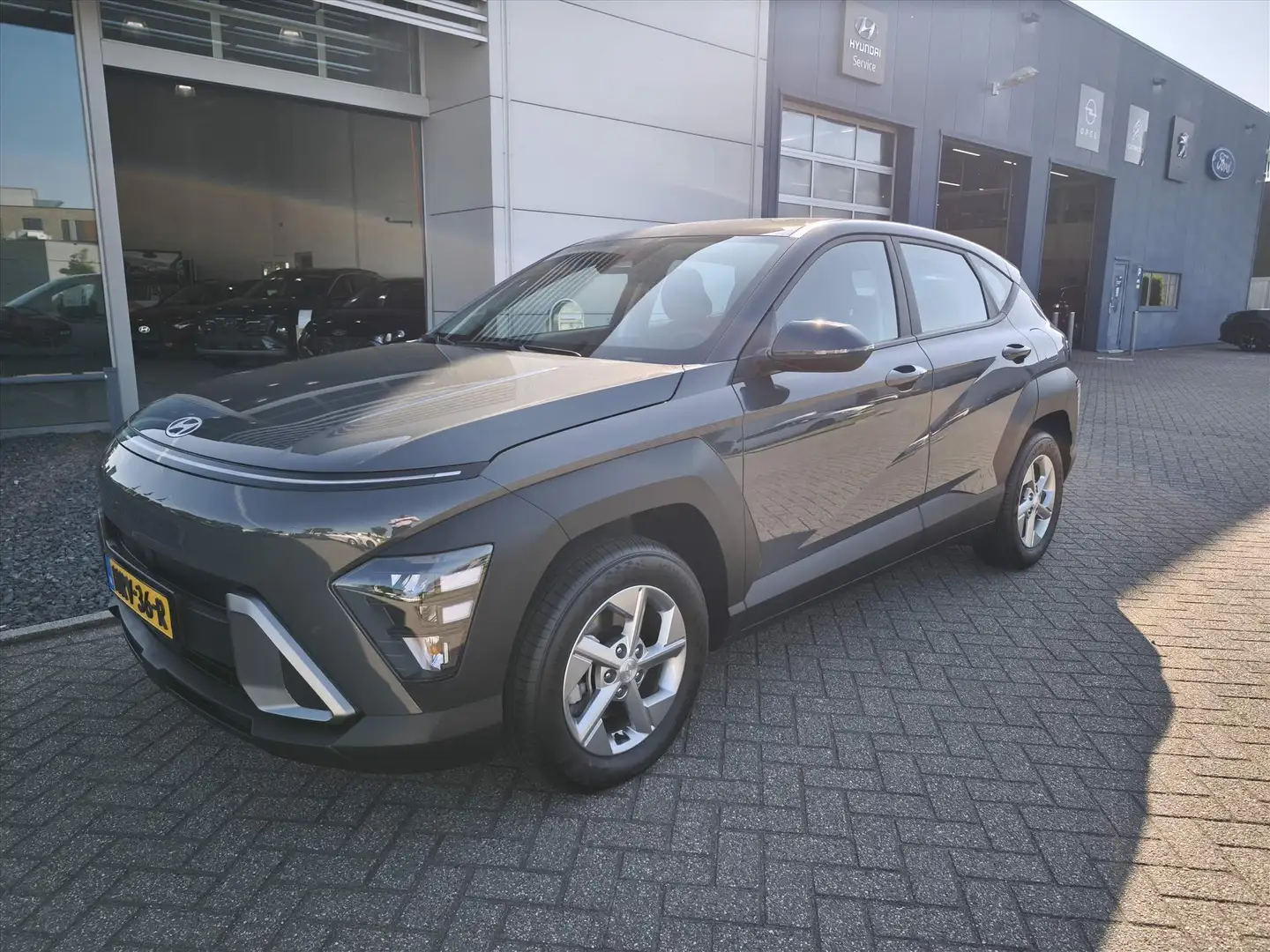 Hyundai KONA 1.6 GDI HEV 141pk AUTOMAAT Comfort | Camera | Navi Gris - 2