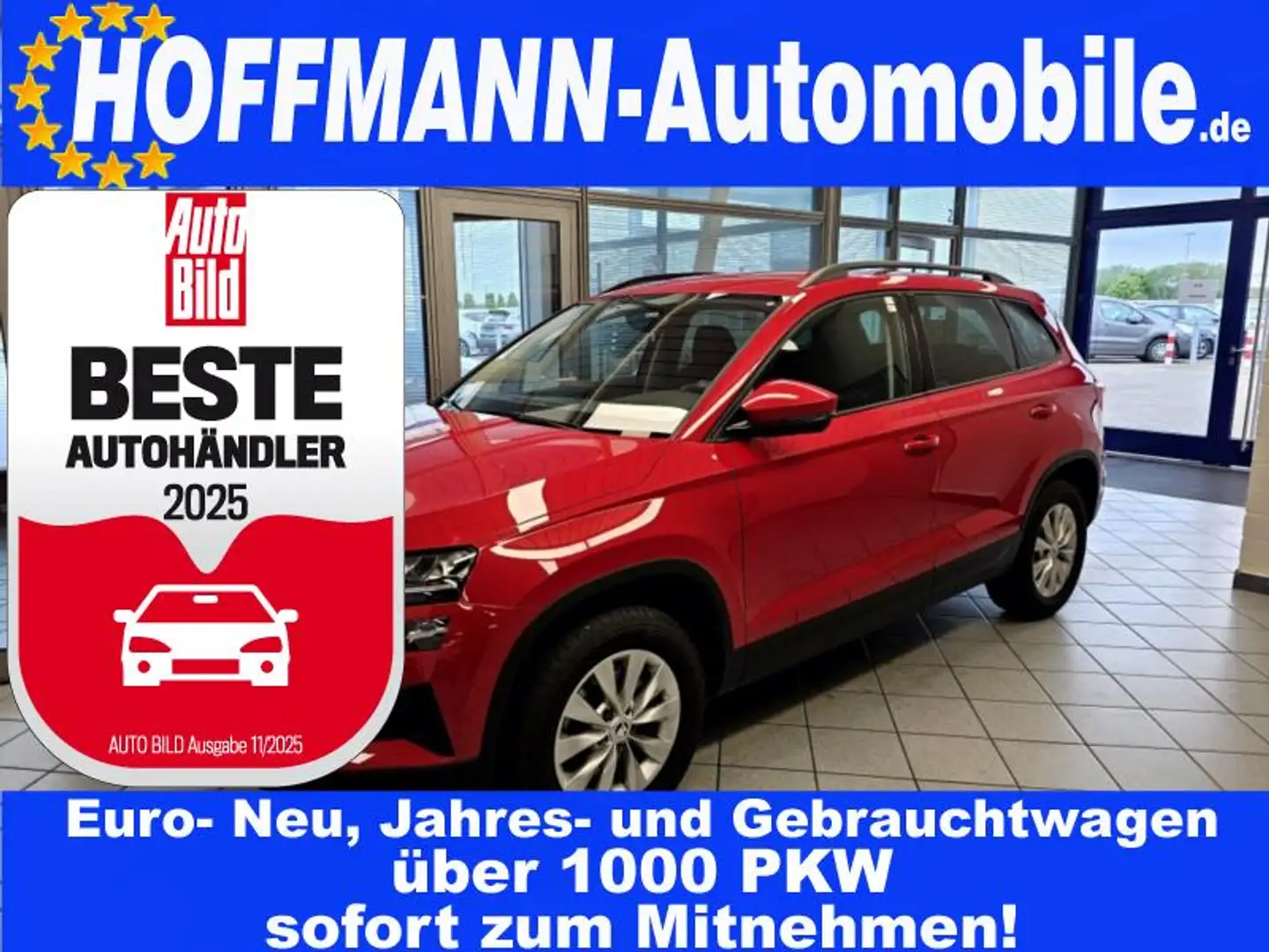 Skoda Karoq Selection Climatr.,Sitzhzg.,Alu,PDC,met. Roşu - 1