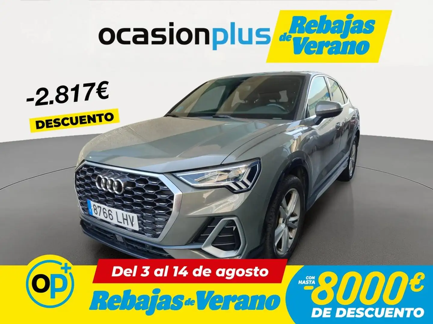 Audi Q3 Sportback 35 TFSI S line S tronic Gris - 1