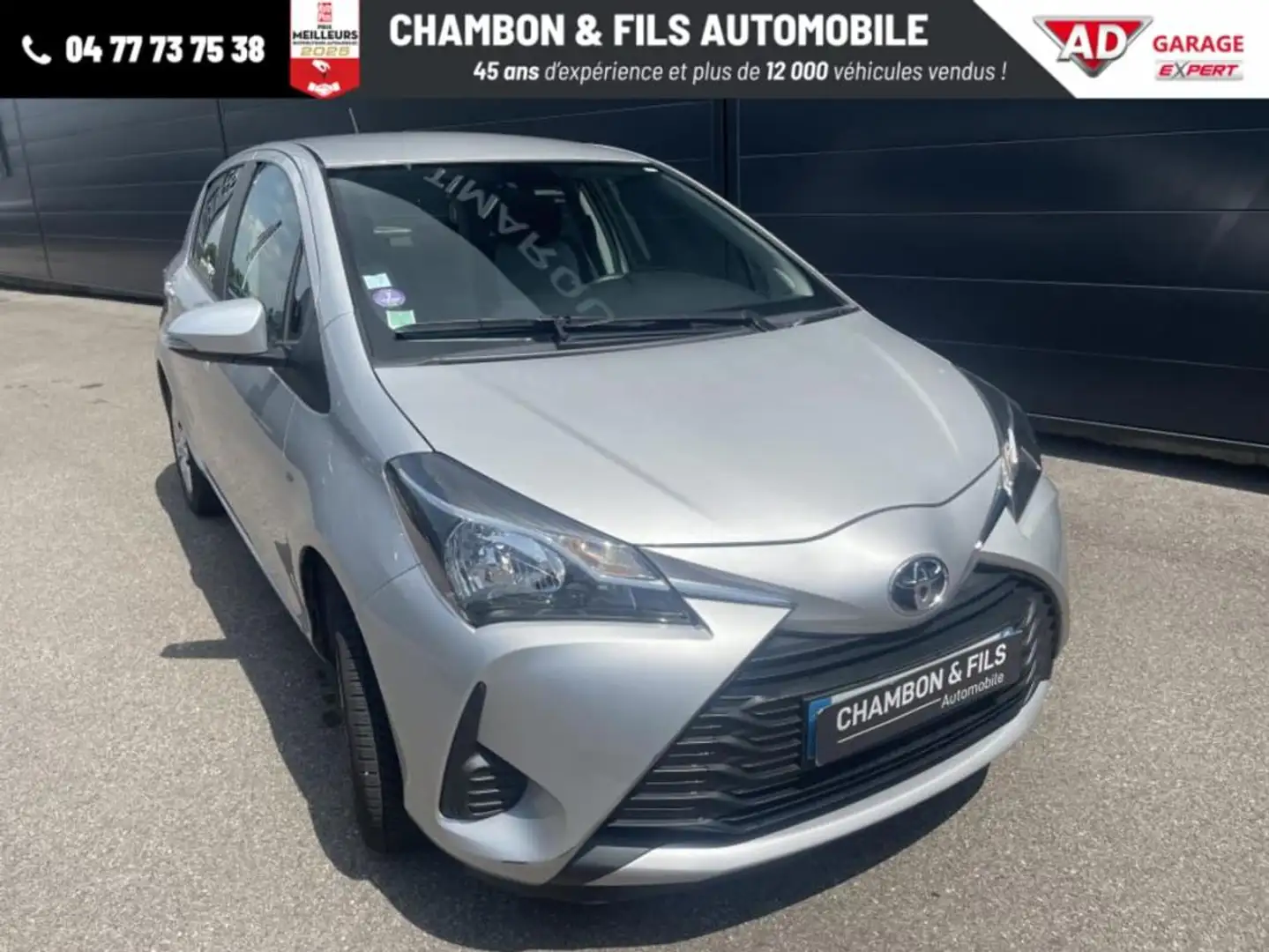 Toyota Yaris AFFAIRES MC2 RC18 70 VVT-i ACTIVE Gris - 1